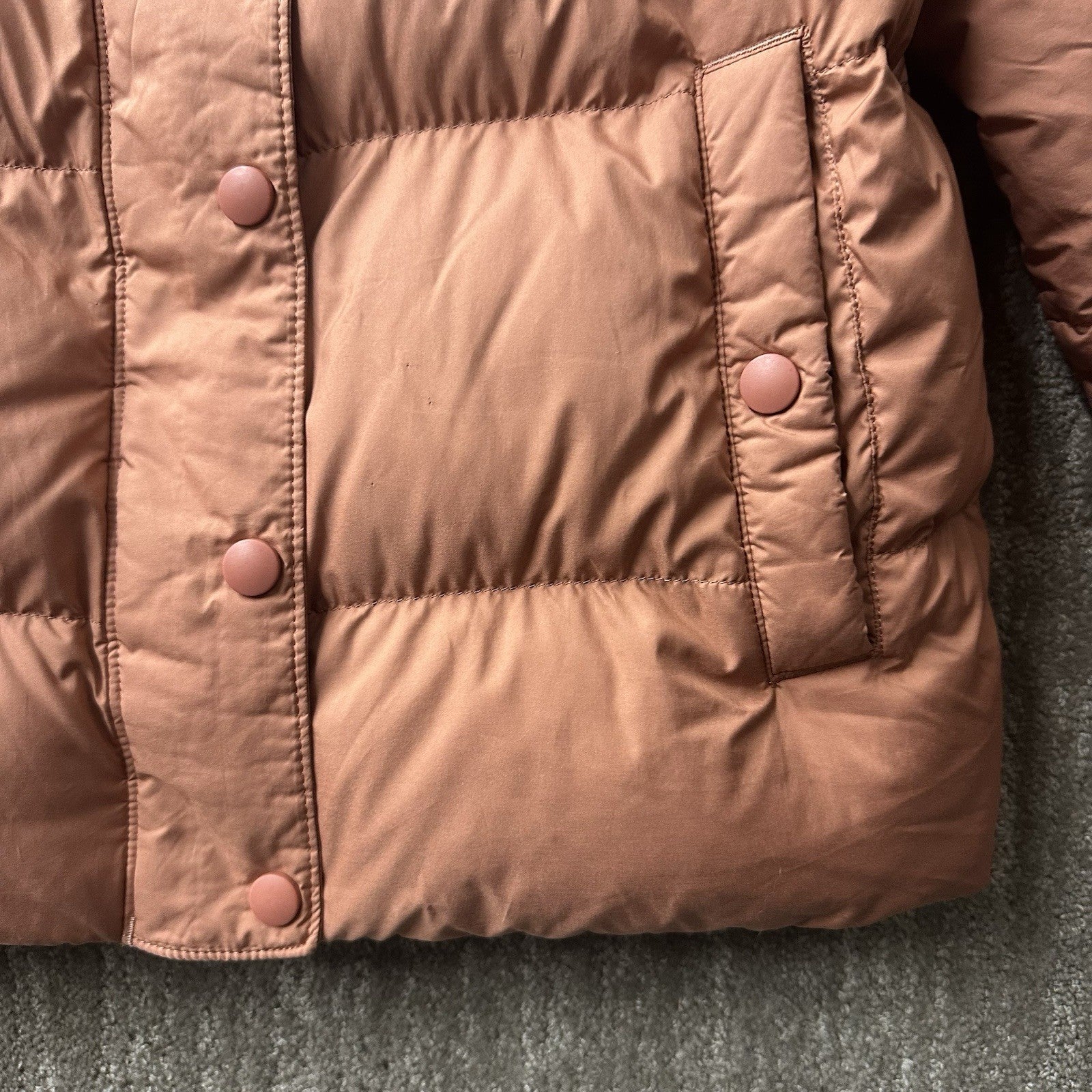 Patagonia Women’s Silent Down Jacket Size Small Century Dusky Pink 0094
