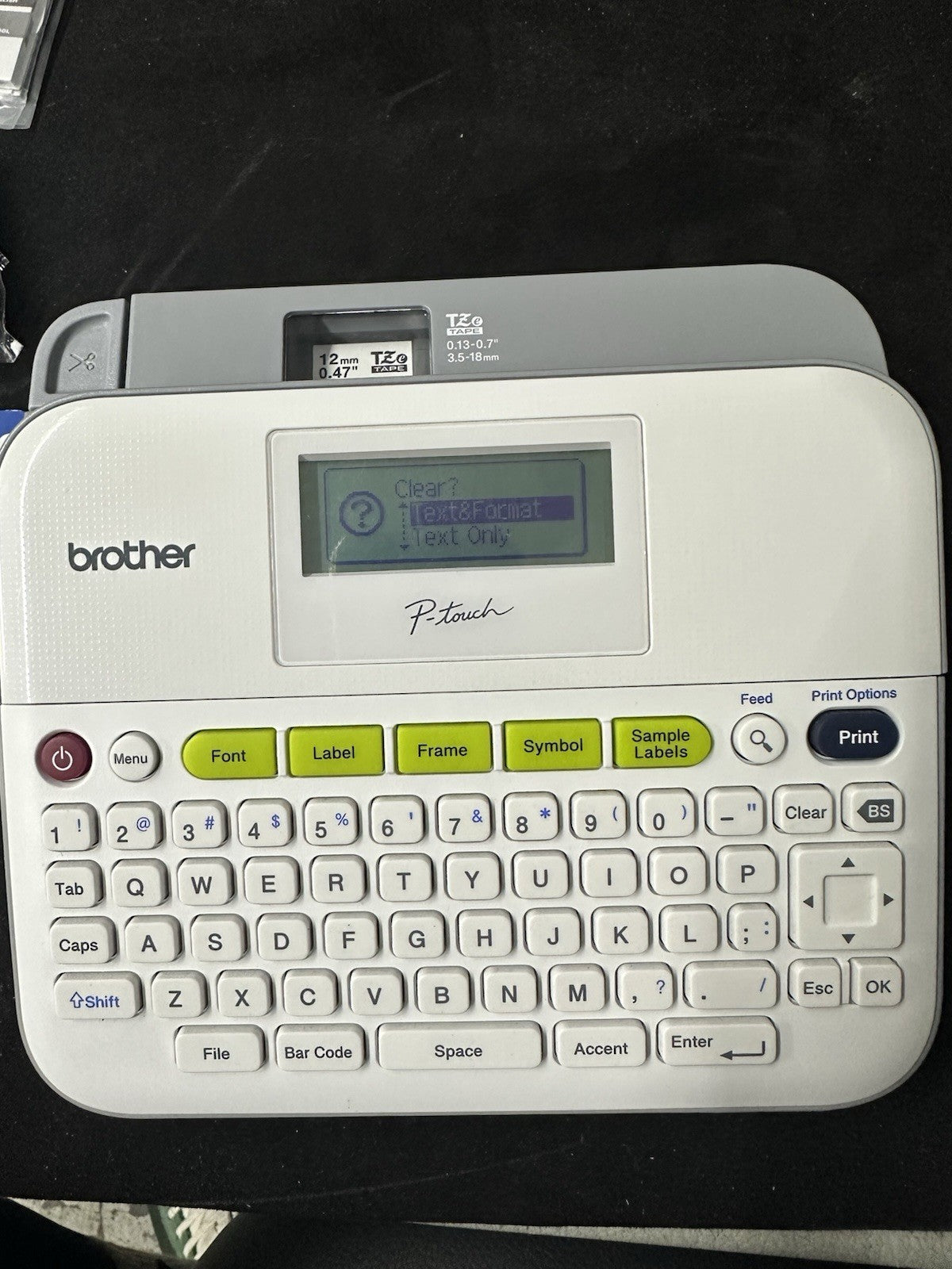 Brother Electronic Label Maker P-Touch PT-D400 Versatile Compact & Cassette Tape