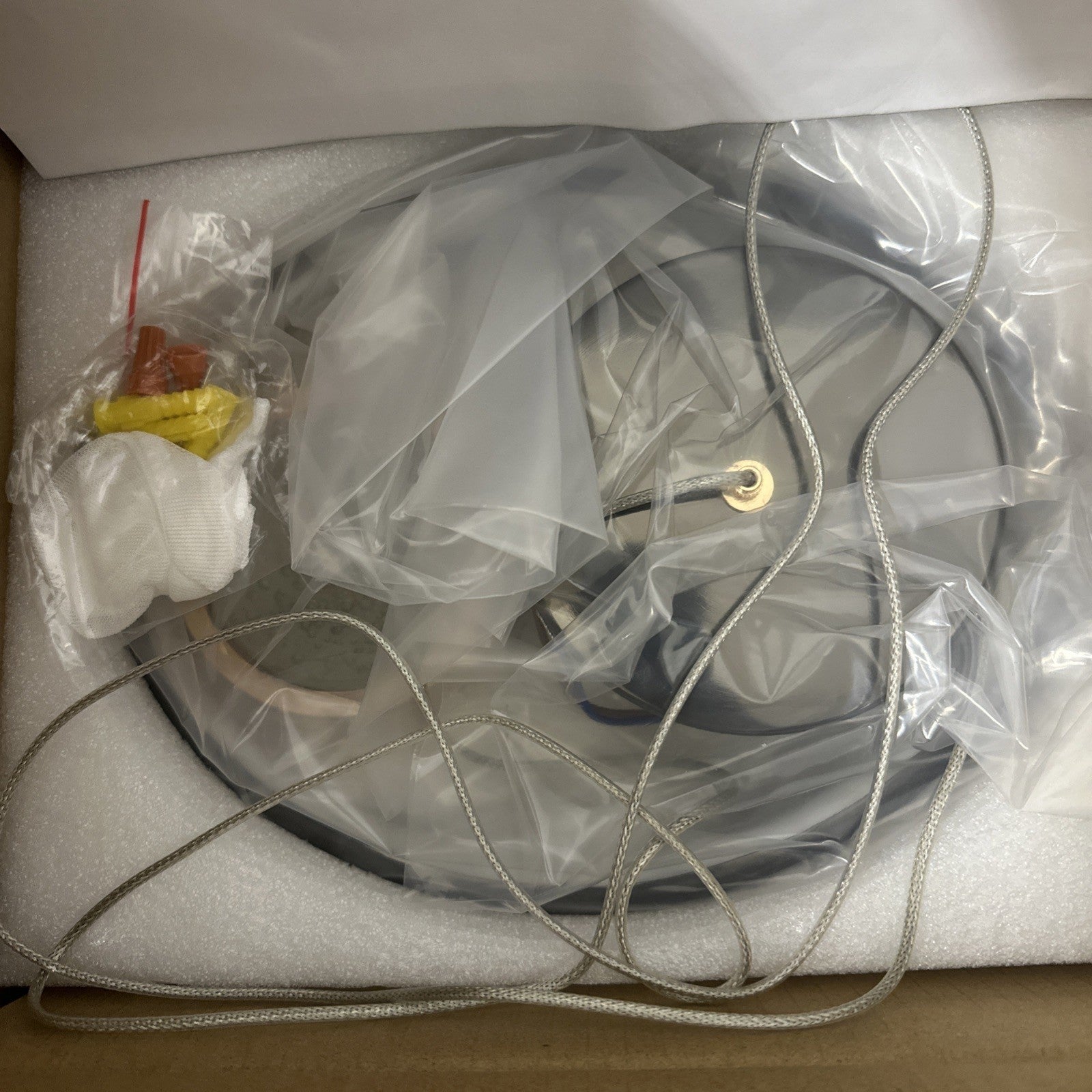 Modern LED Crystal Small Chandelier Hanging Teardrop Ceiling Light Fixture 1B