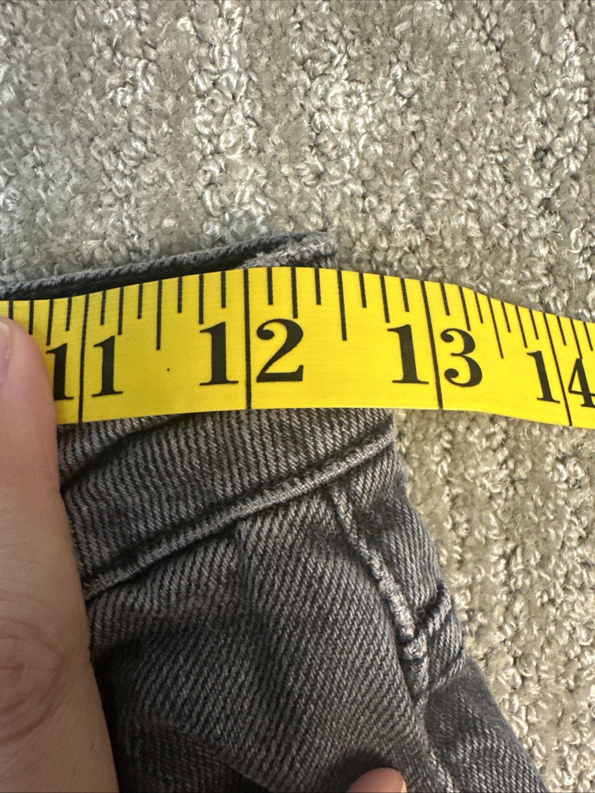 Women’s Black-Grey Zara Jean Pants Size US 0/25 Balloon Style (0040)