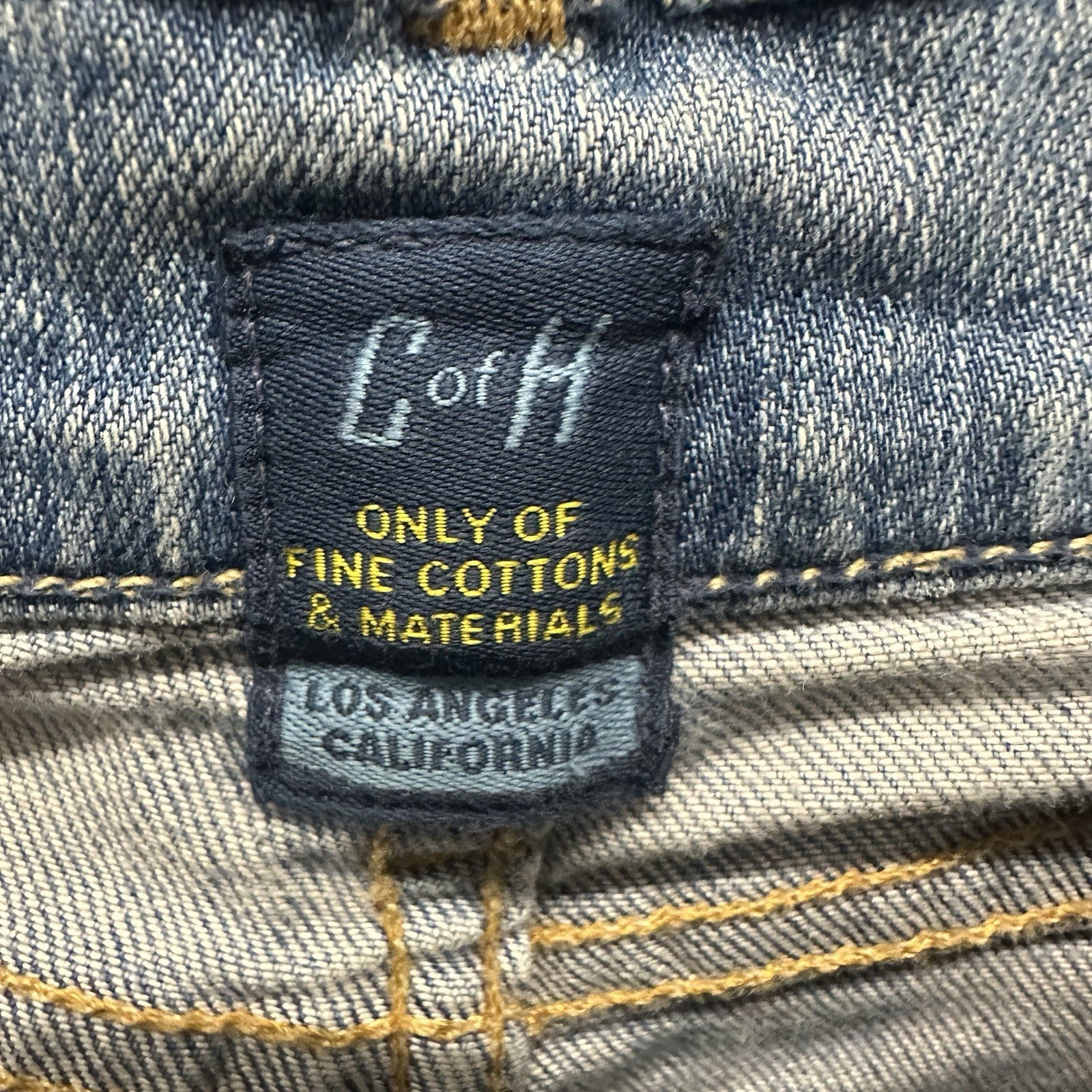 Citizens Of Humanity Hutton Wide Leg Women’s Size 27 Blue Denim Made In USA 0087