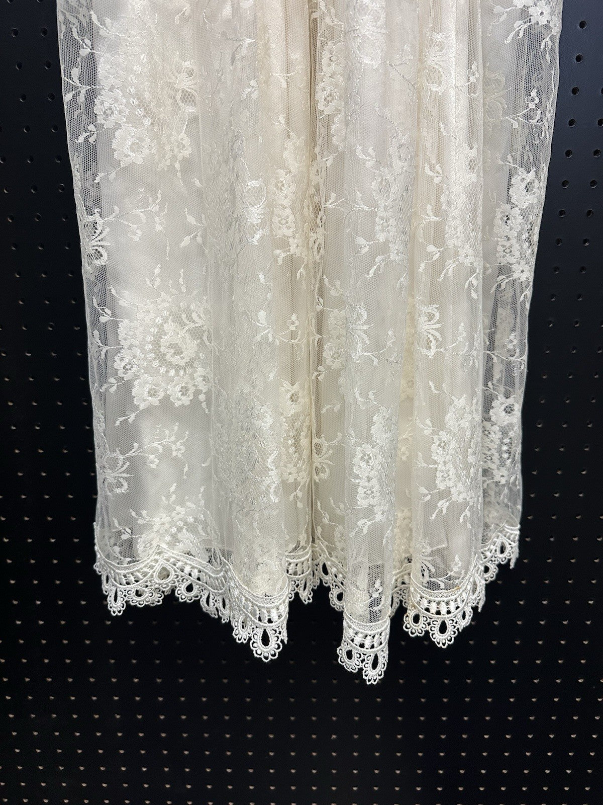 Vintage Jessica McClintock Dress Bridal Lace Wedding Fairy Size Size 6