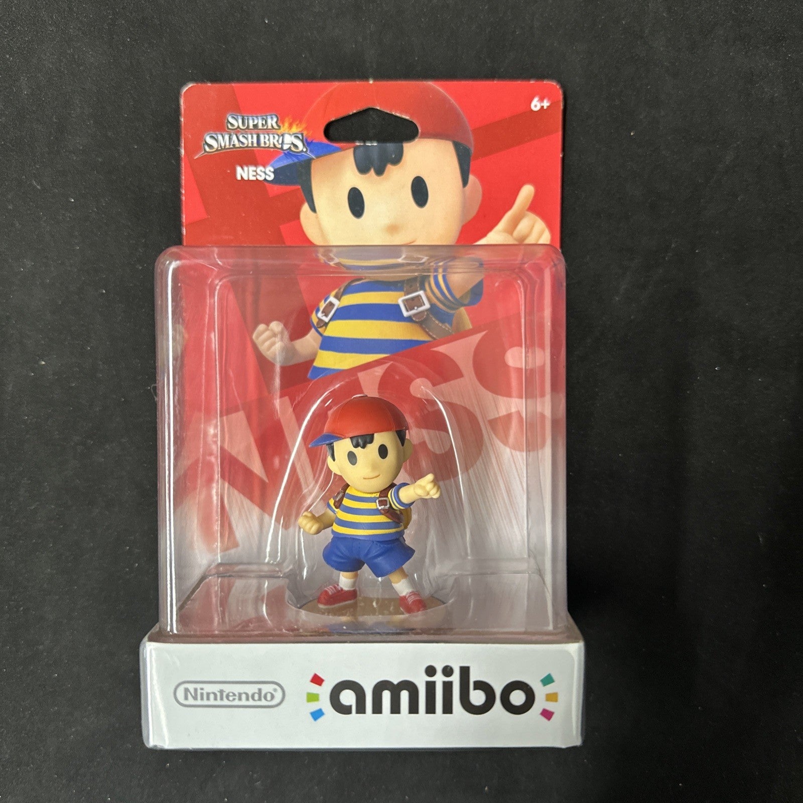 Nintendo amiibo Super Smash Bros Series Ness Character Figure 6c