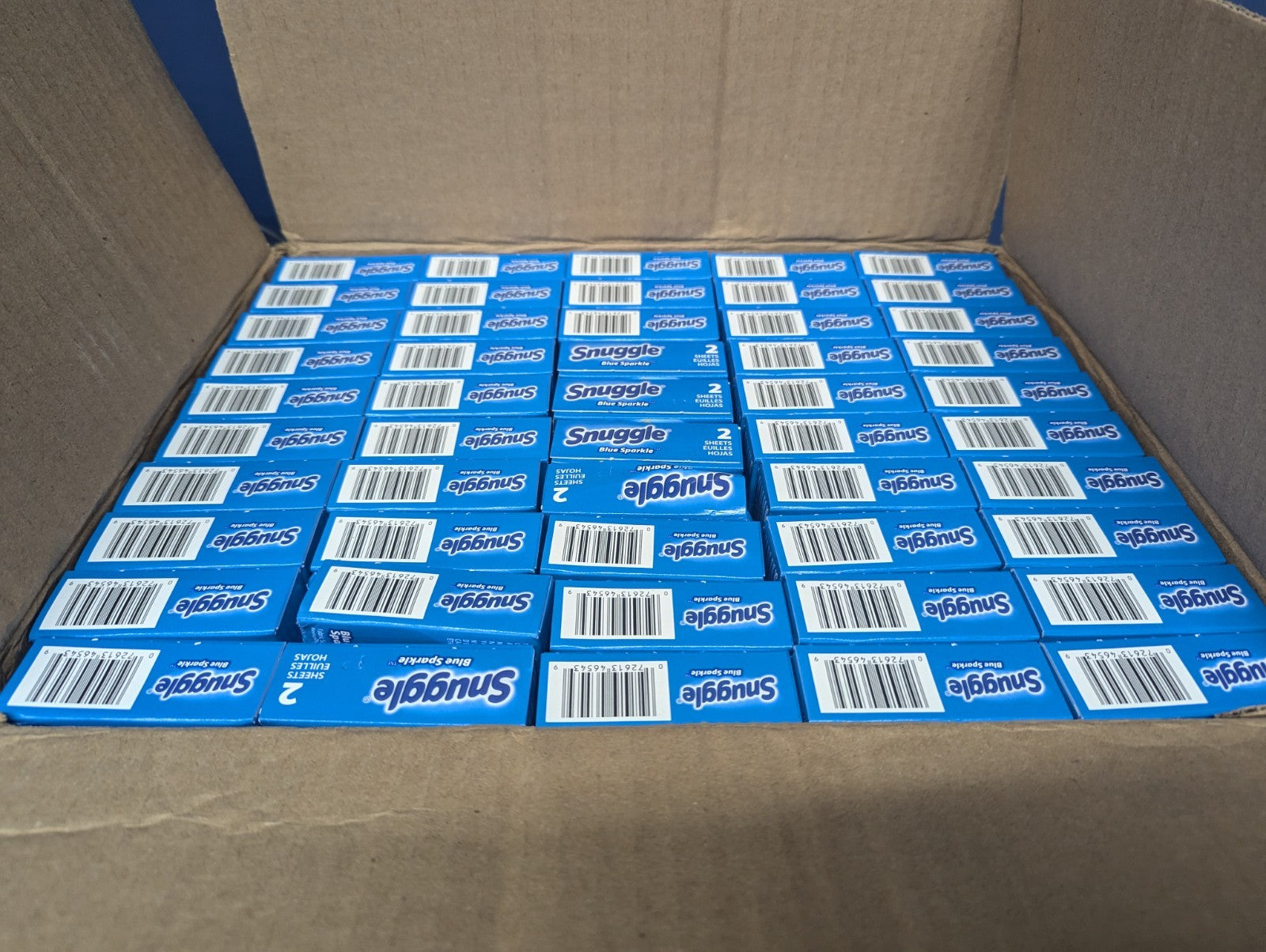 (100 Pack)Snuggle Vend-Design Fabric Softener Sheets, 2 Sheets/Box 7D