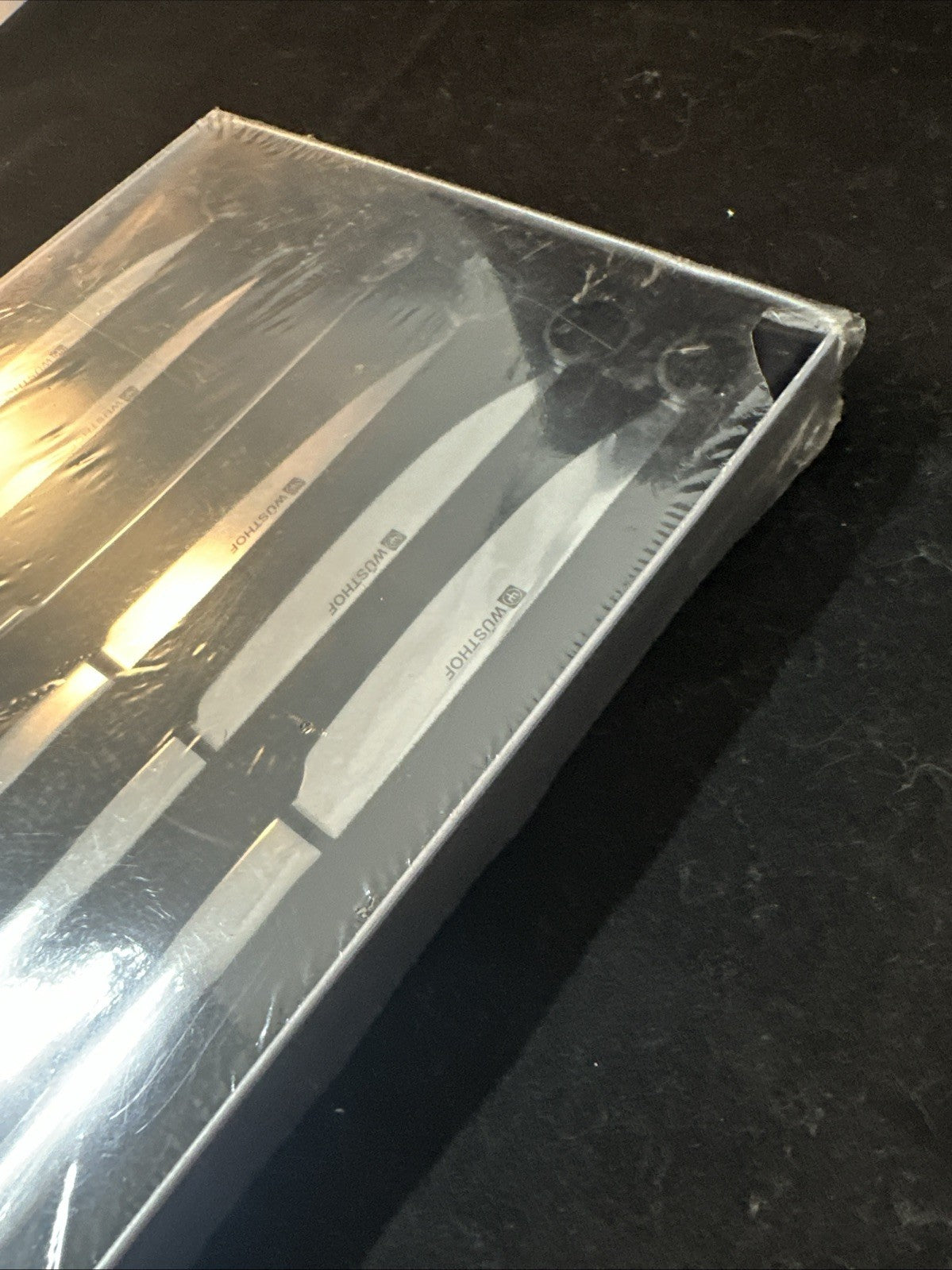 Wusthof Stainless 6pc Steak Knife Set New In Box 6C