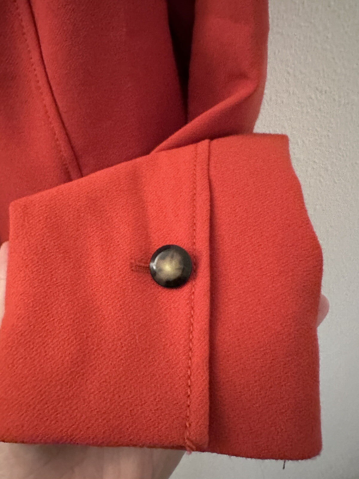 Woman’s Semantiks Burnt Orange Career Jacket Blazer Size Med