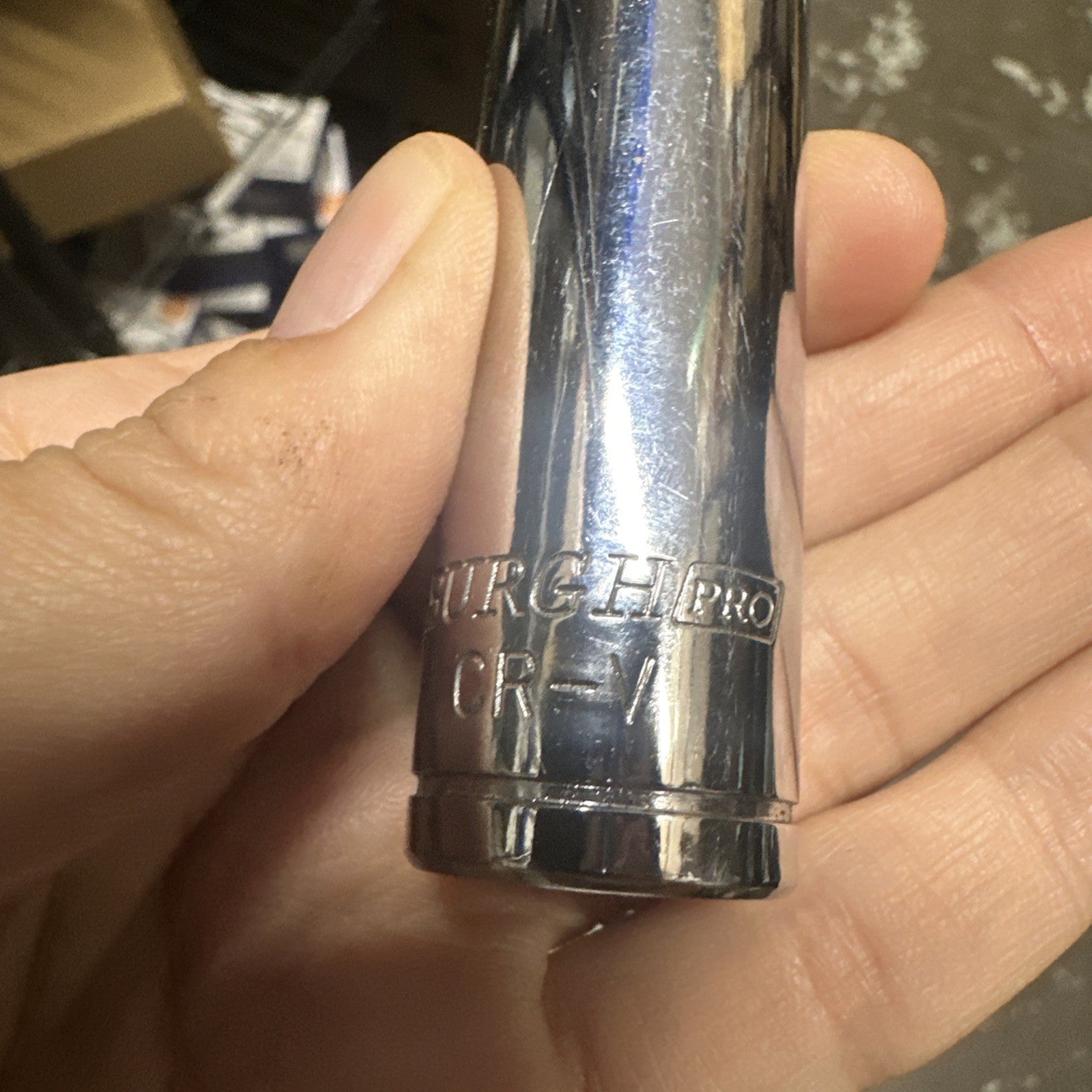 Pittsburgh 15 mm x 3/8" Dr Deep Socket 6 Pt # 10116 (8c)