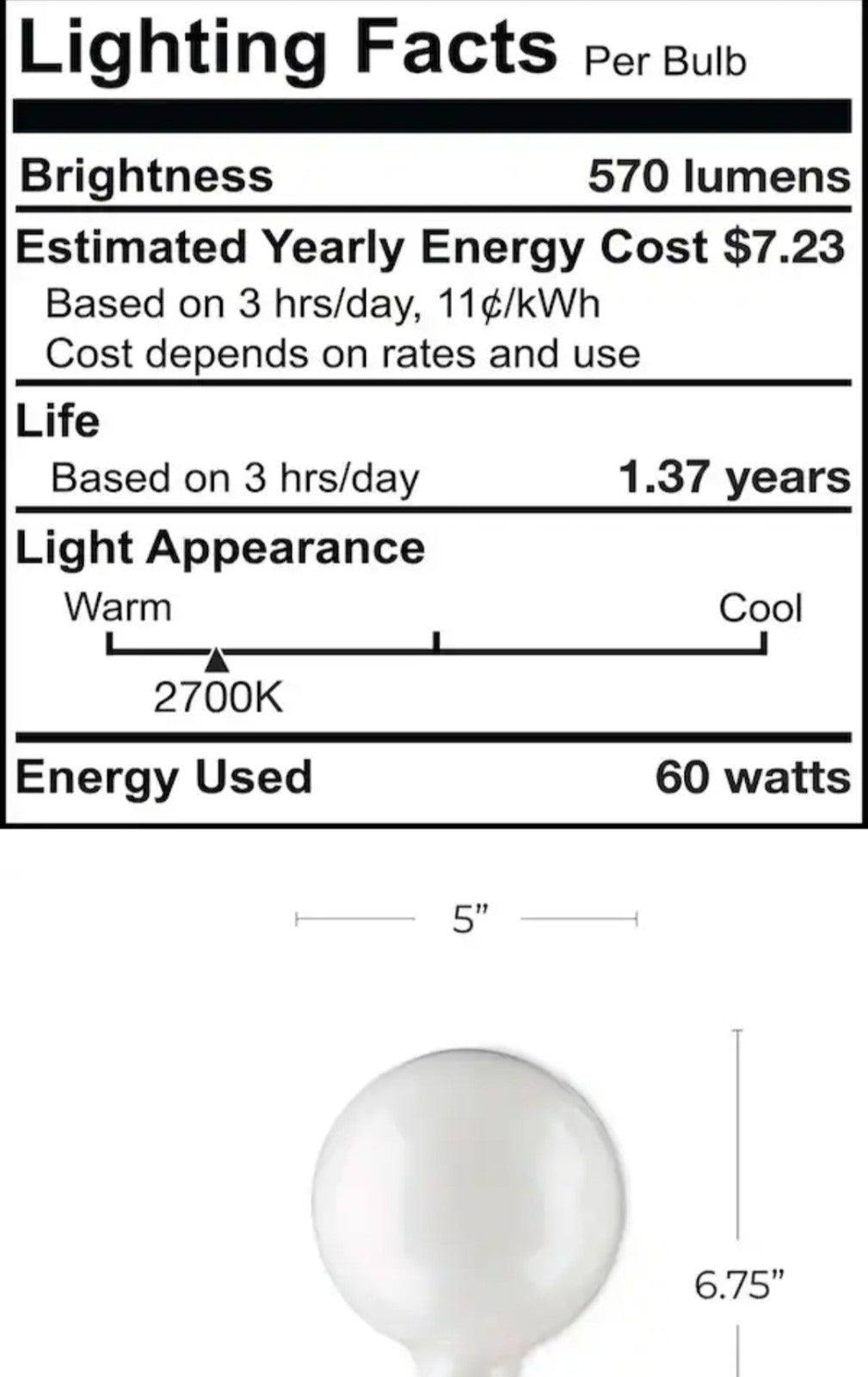 Bulbrite 60-Watt White Light Dimmable Incandescent Light Bulb (12-Pack) 17A