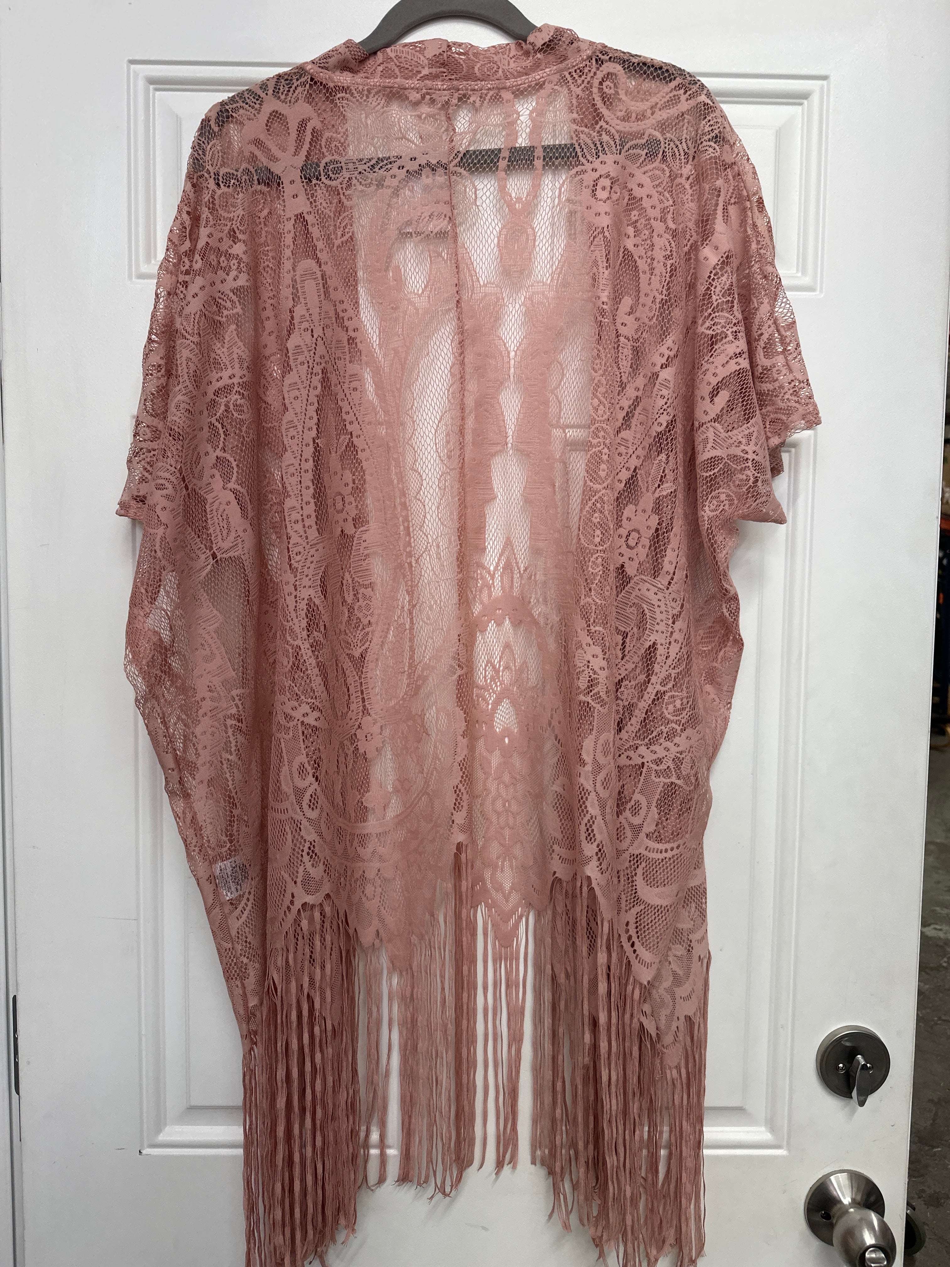 Emerette Fringe Shawl- Small