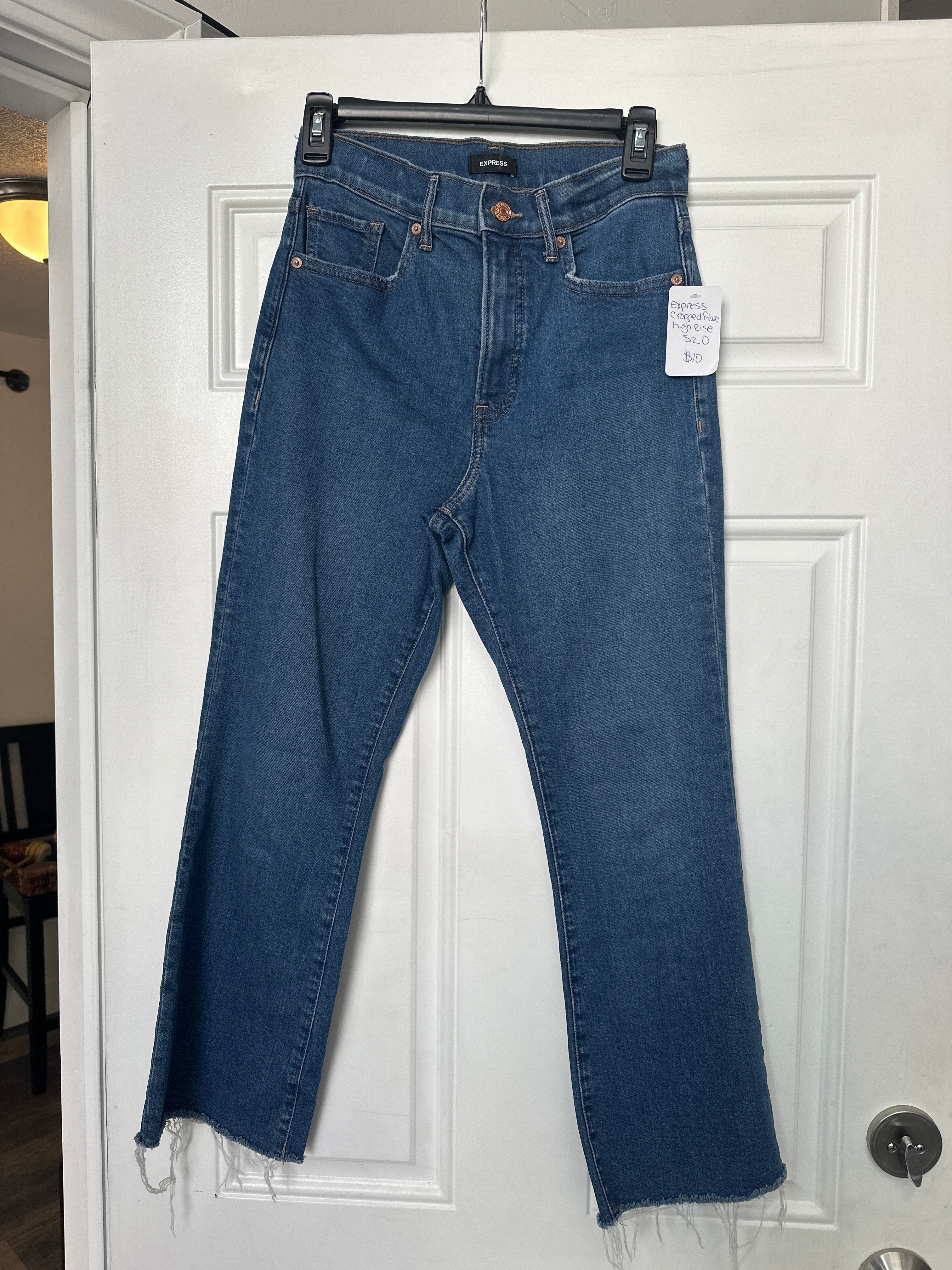 Express Cropped Flare- Sz 0