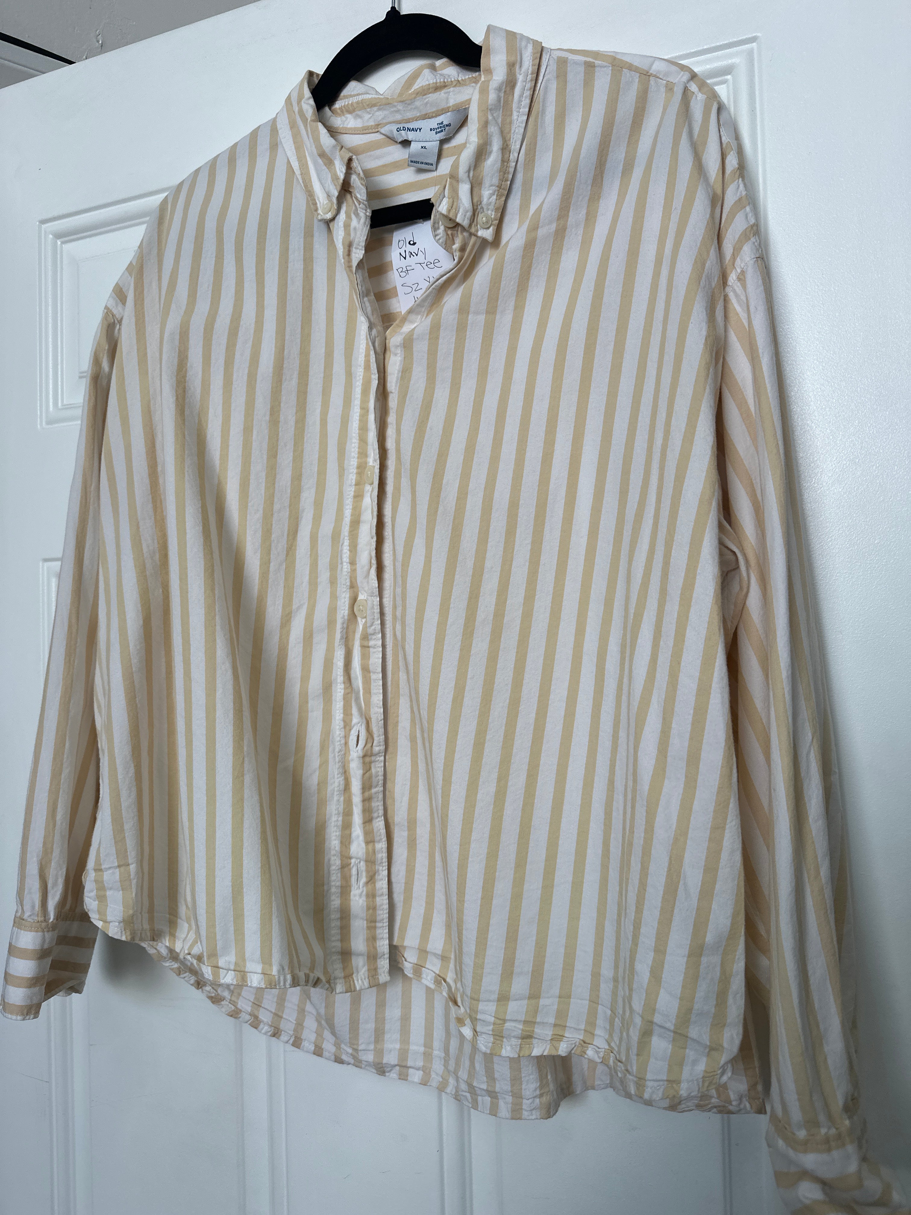 Old Navy Boyfriend Shirt- XL