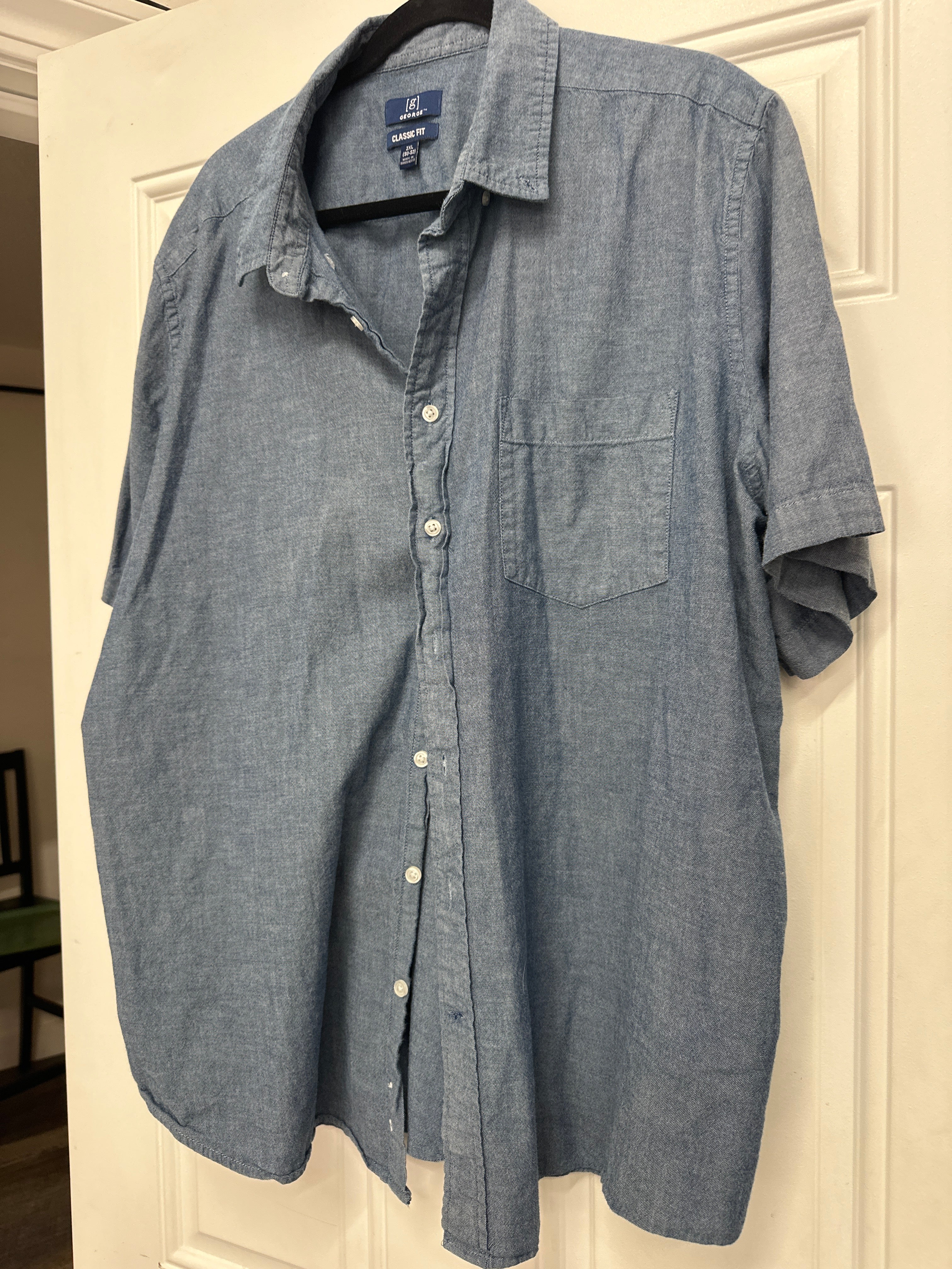 George Classic Fit Shirt 2XL