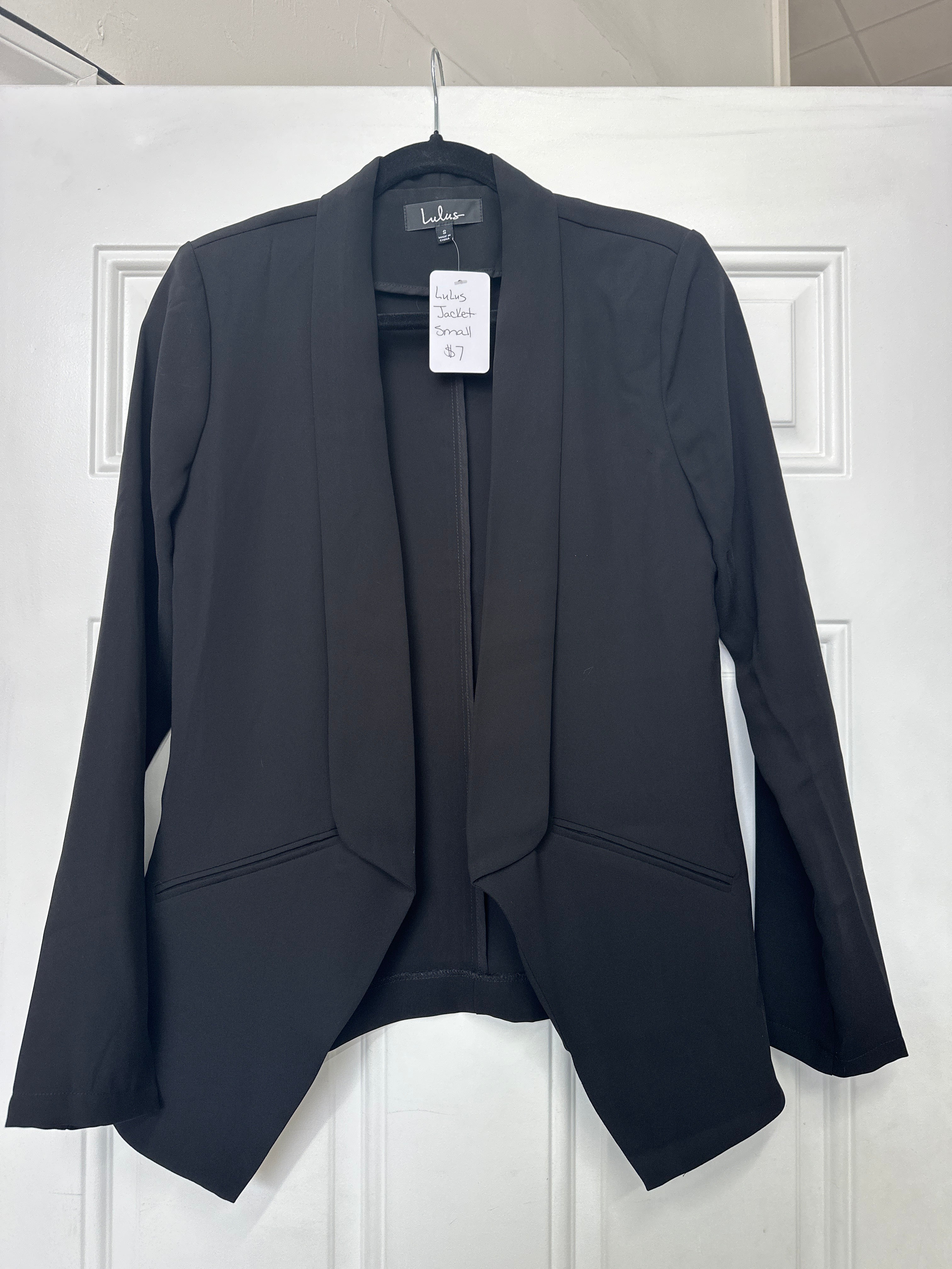 LuLus Sheer Jacket Blazer- Small