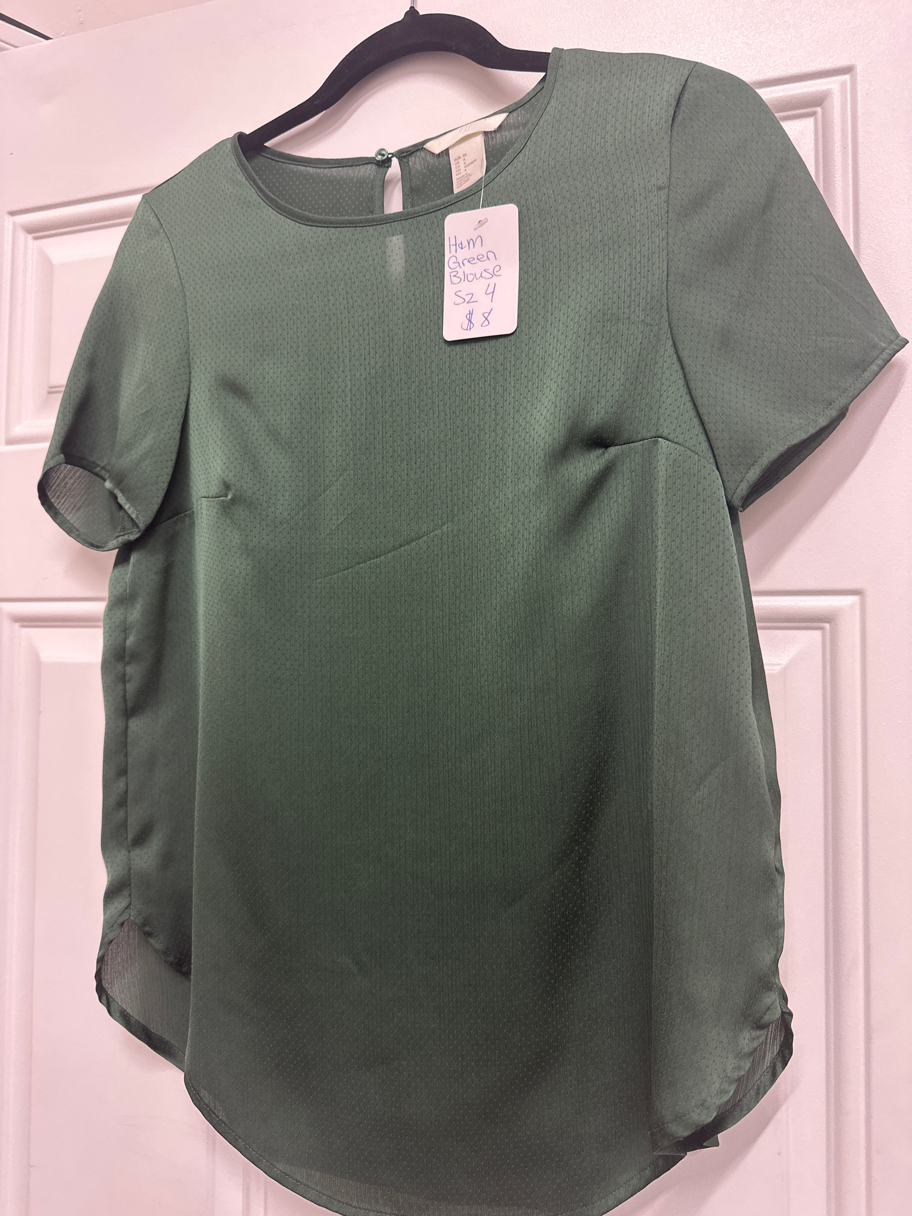 H&M Sheer Blouse- Med