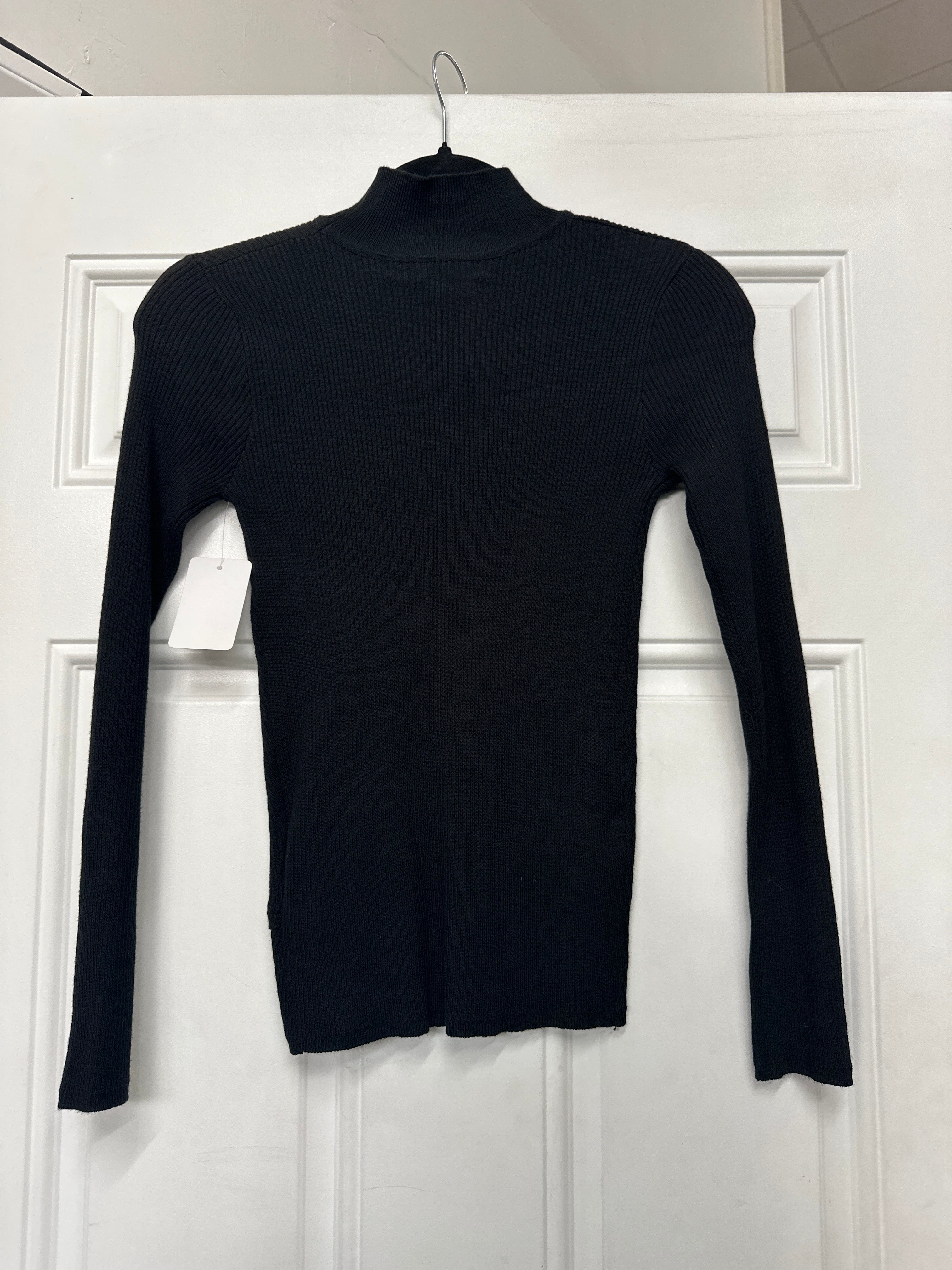 Say What? High Neck Top- Small