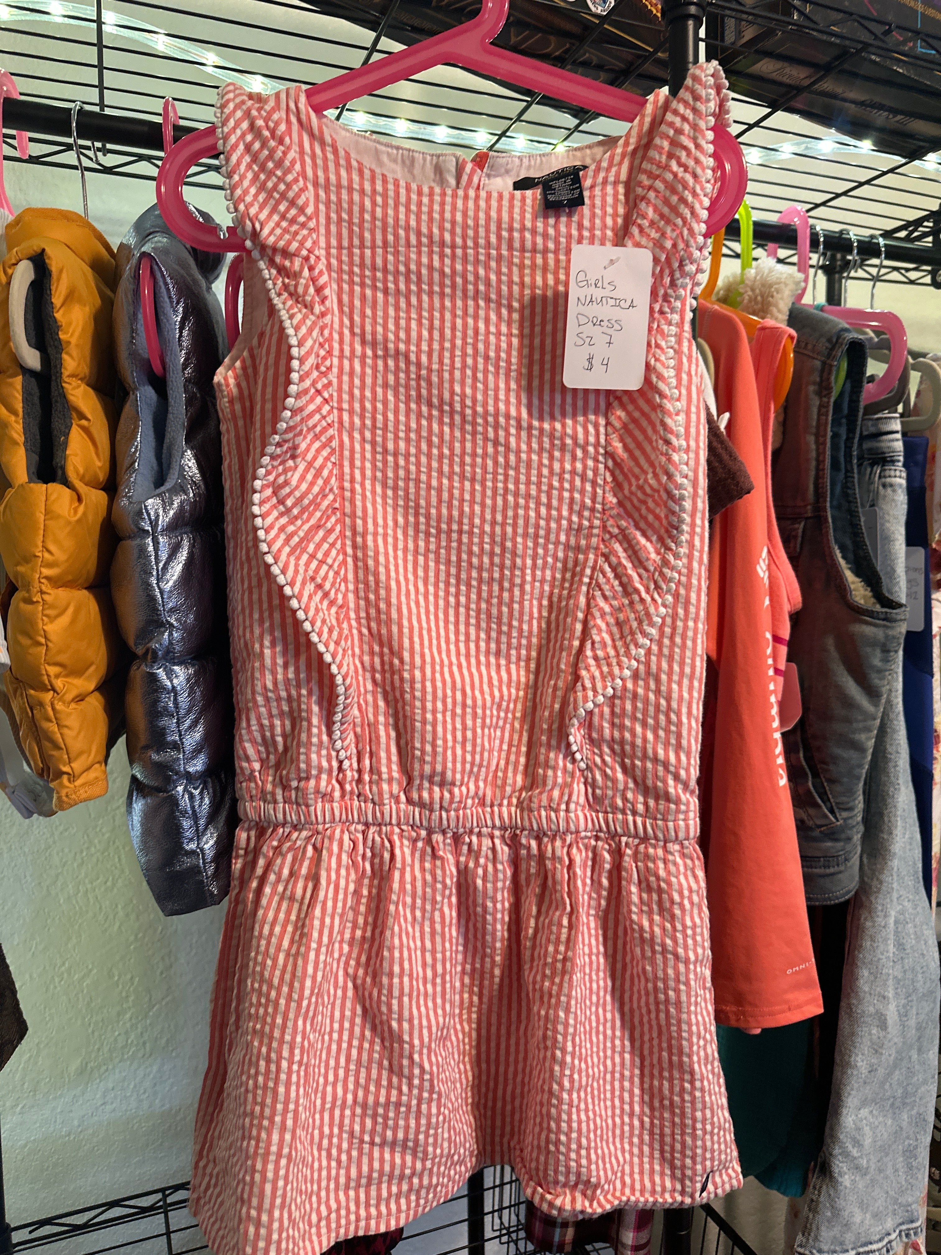 Kids Náutica Dress Sz 7