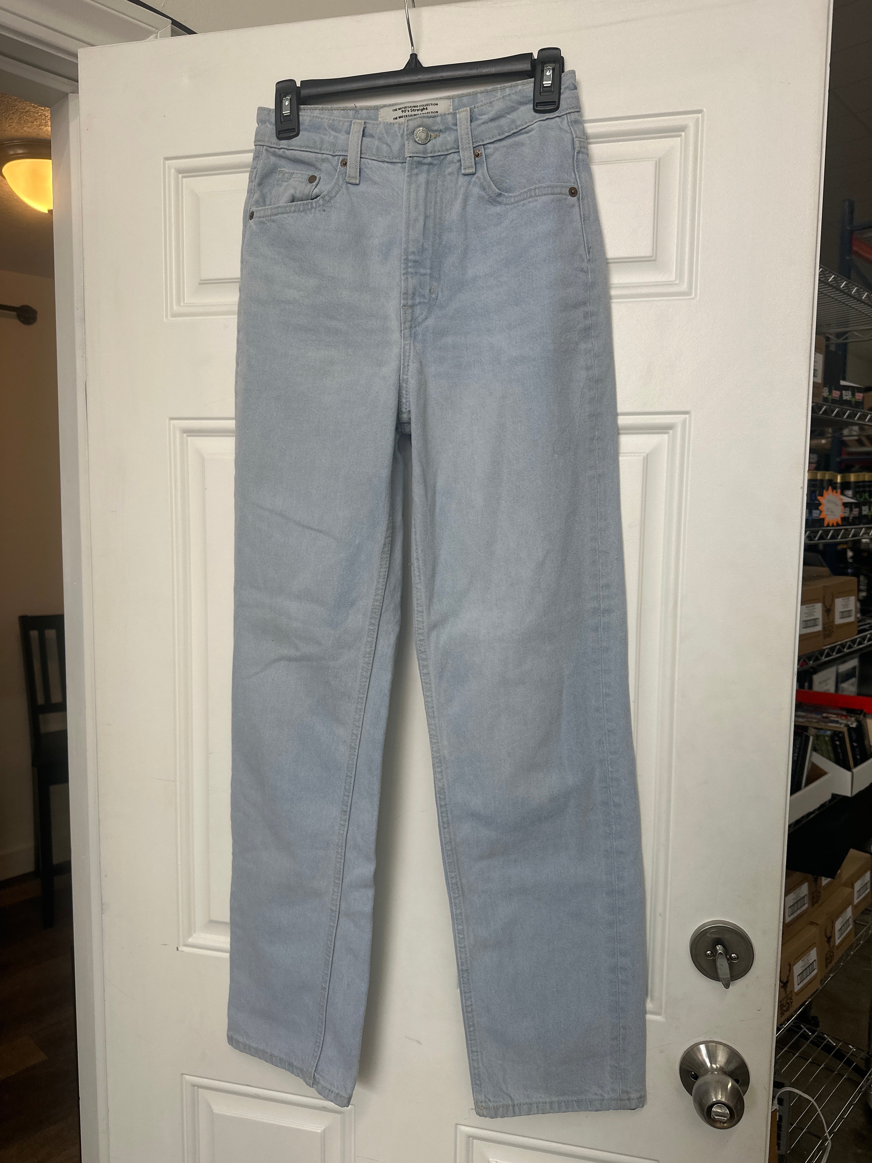 H&M & Denim 90s straight Jeans Sz 26
