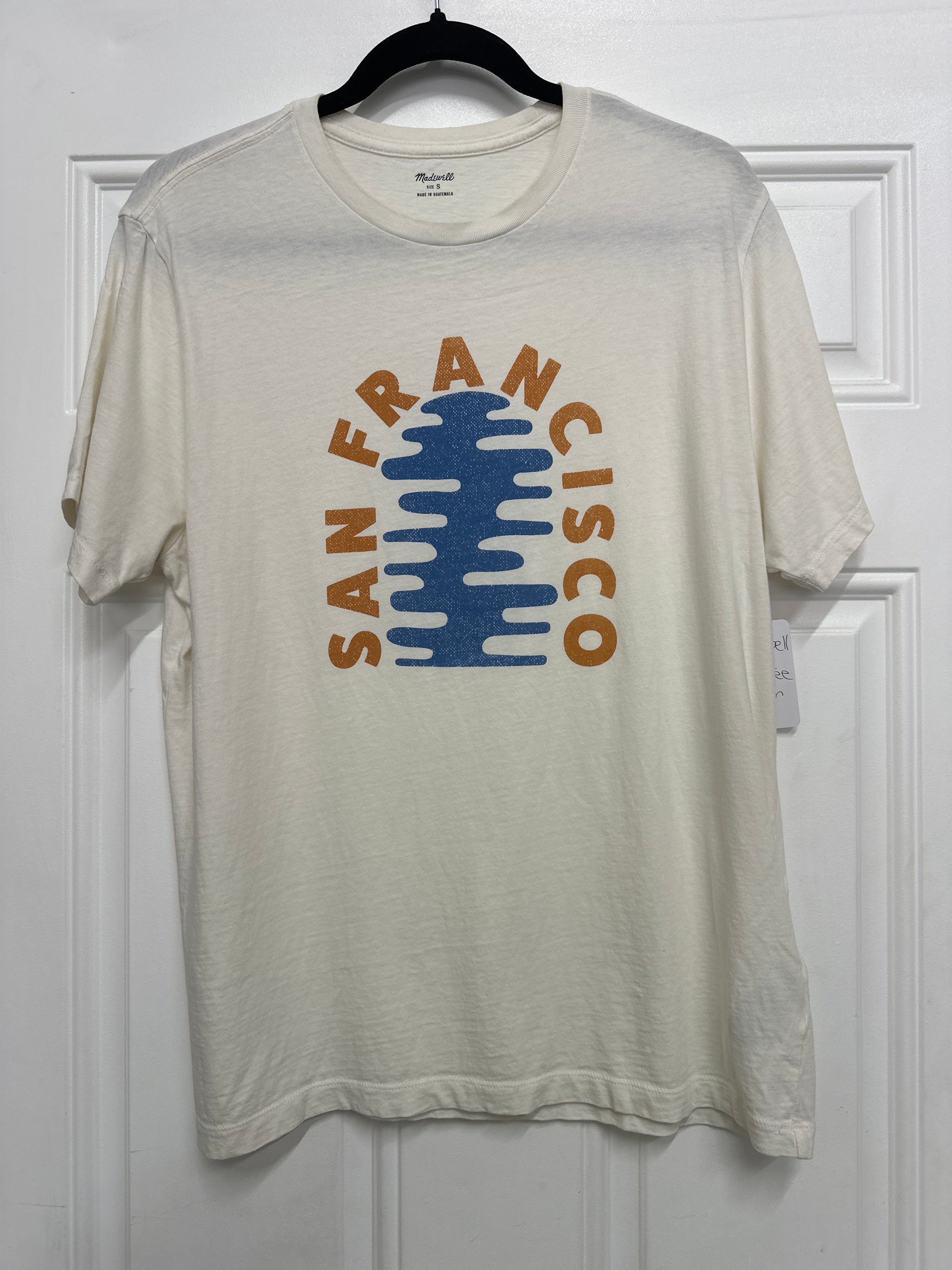 Madewell San Fran Tee Sz Sm
