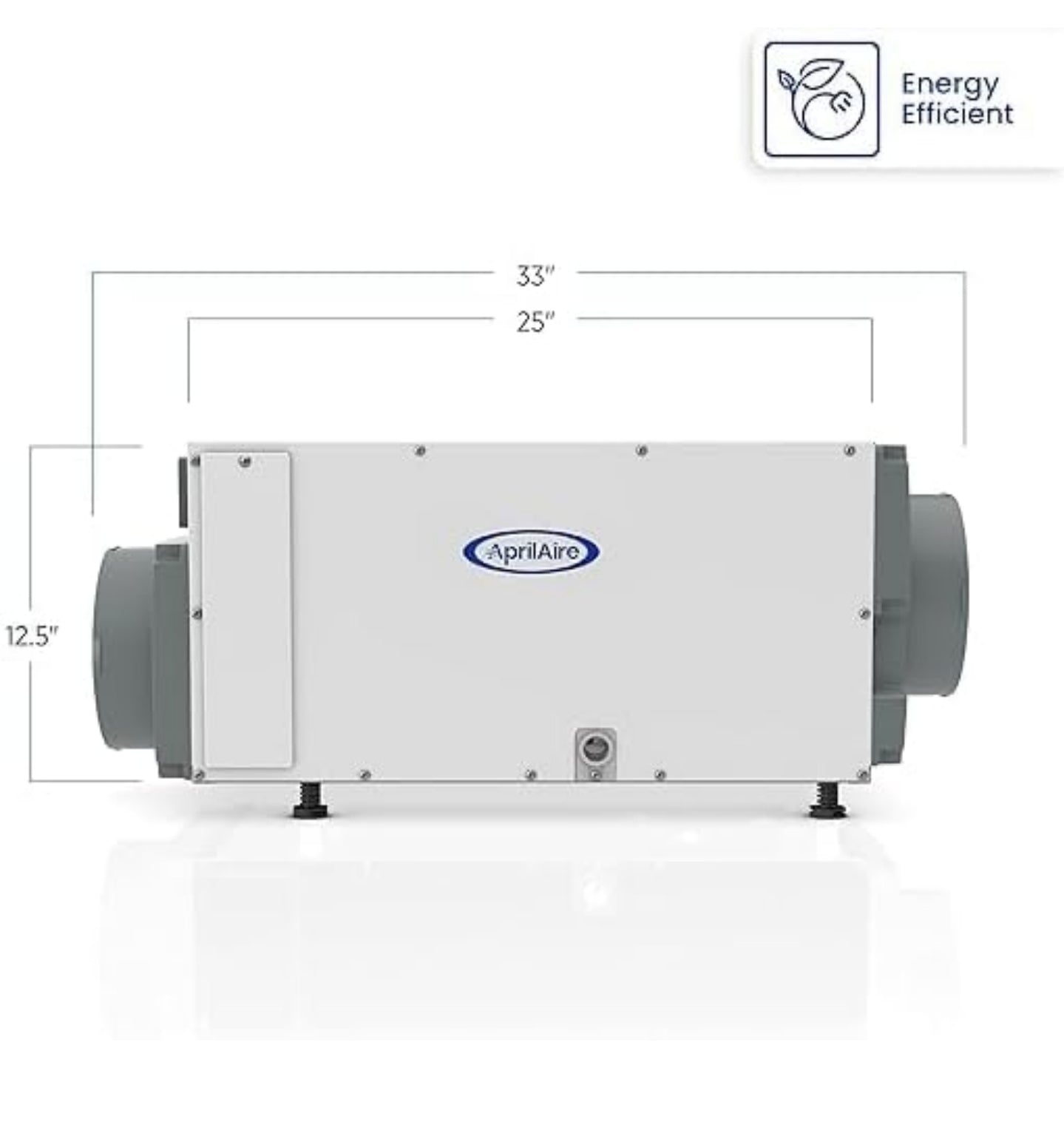 AprilAire E070 Pro Dehumidifier Bundle - 70 Pint Whole House Dehumidifier - Full Complete Kit - Crawl Spaces, Basements, Whole Homes, Commercial up to 2,800 sq.