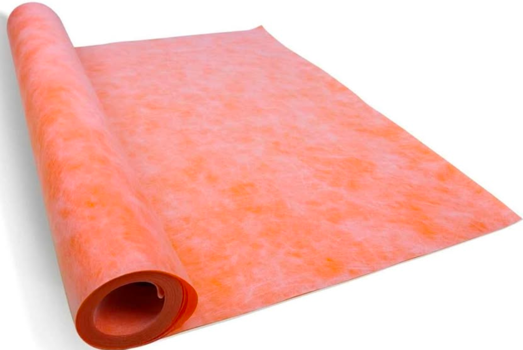 Waterproofing Membrane for Shower 3.8x33feet 125 Sq Ft Uncoupling Polyethylene Fabric Tile #8384