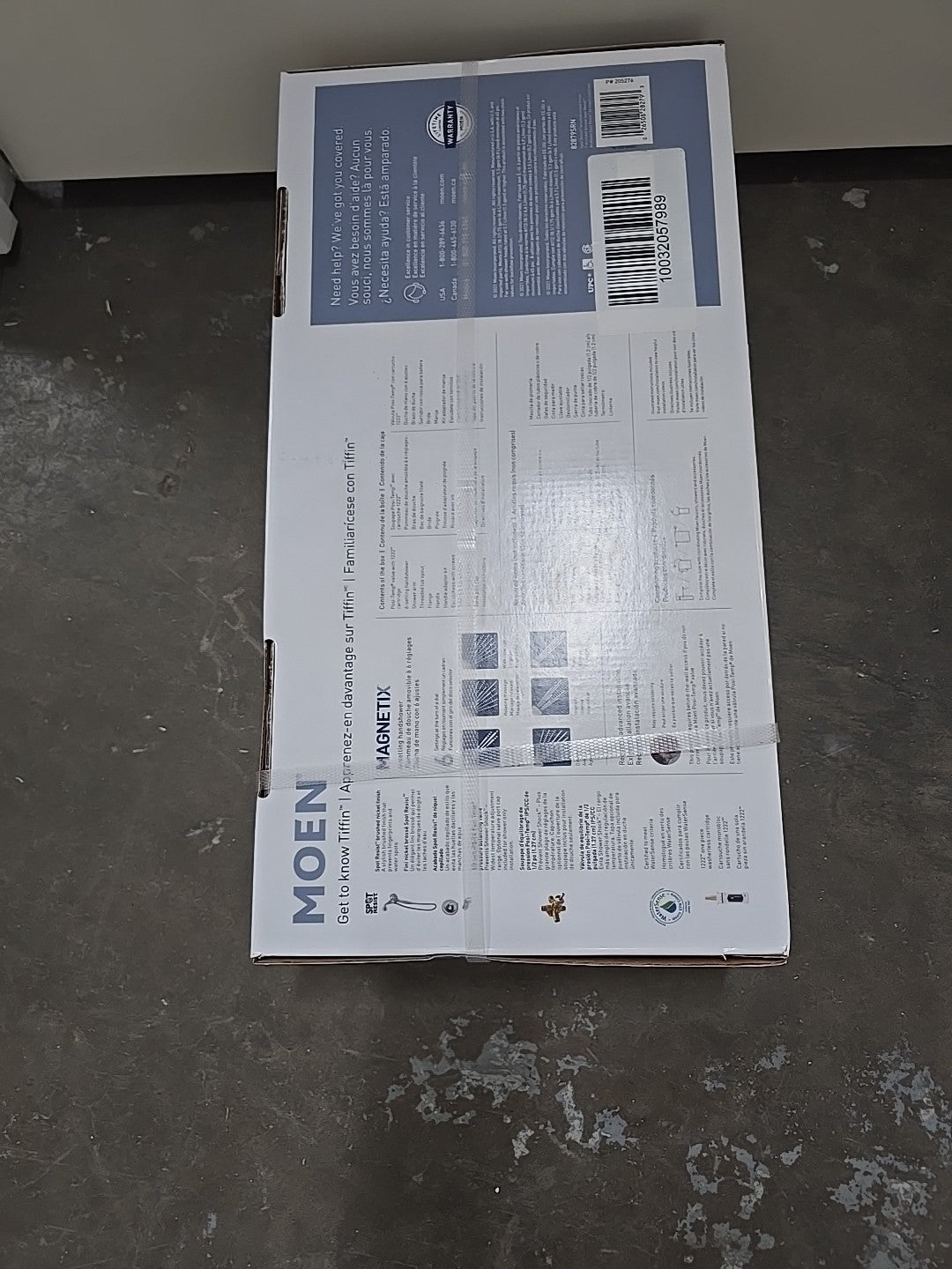 Moen 82879SRN Tiffin Tub and Shower Trim and Valve Package, Brushed Nickel NEW