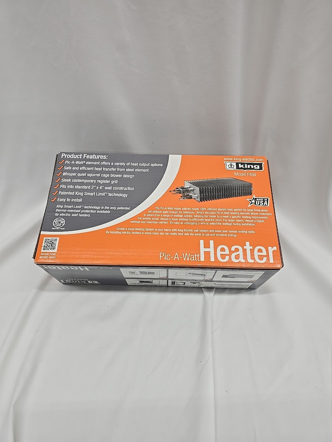 PAW1215-W 120V PAW Electric Wall Heater