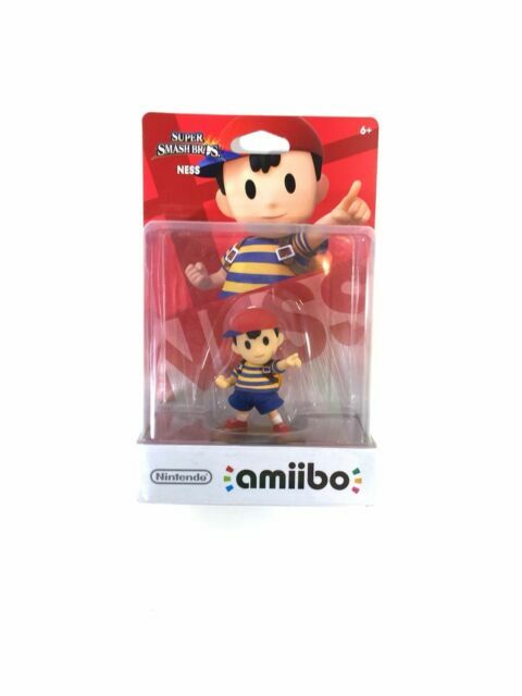 Nintendo amiibo Super Smash Bros Series Ness Character Figure 6c