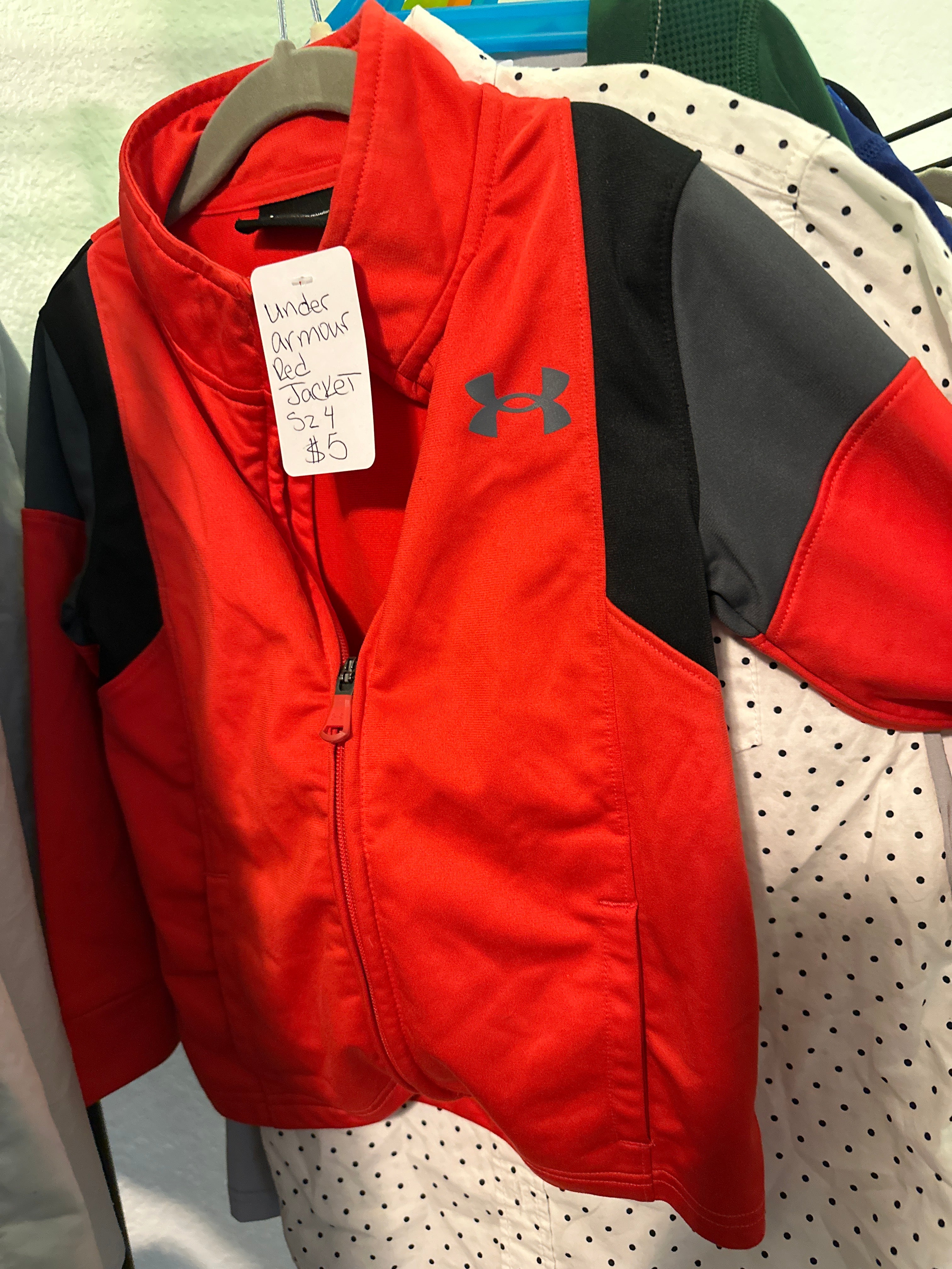 Kids UA Jacket Sz 4
