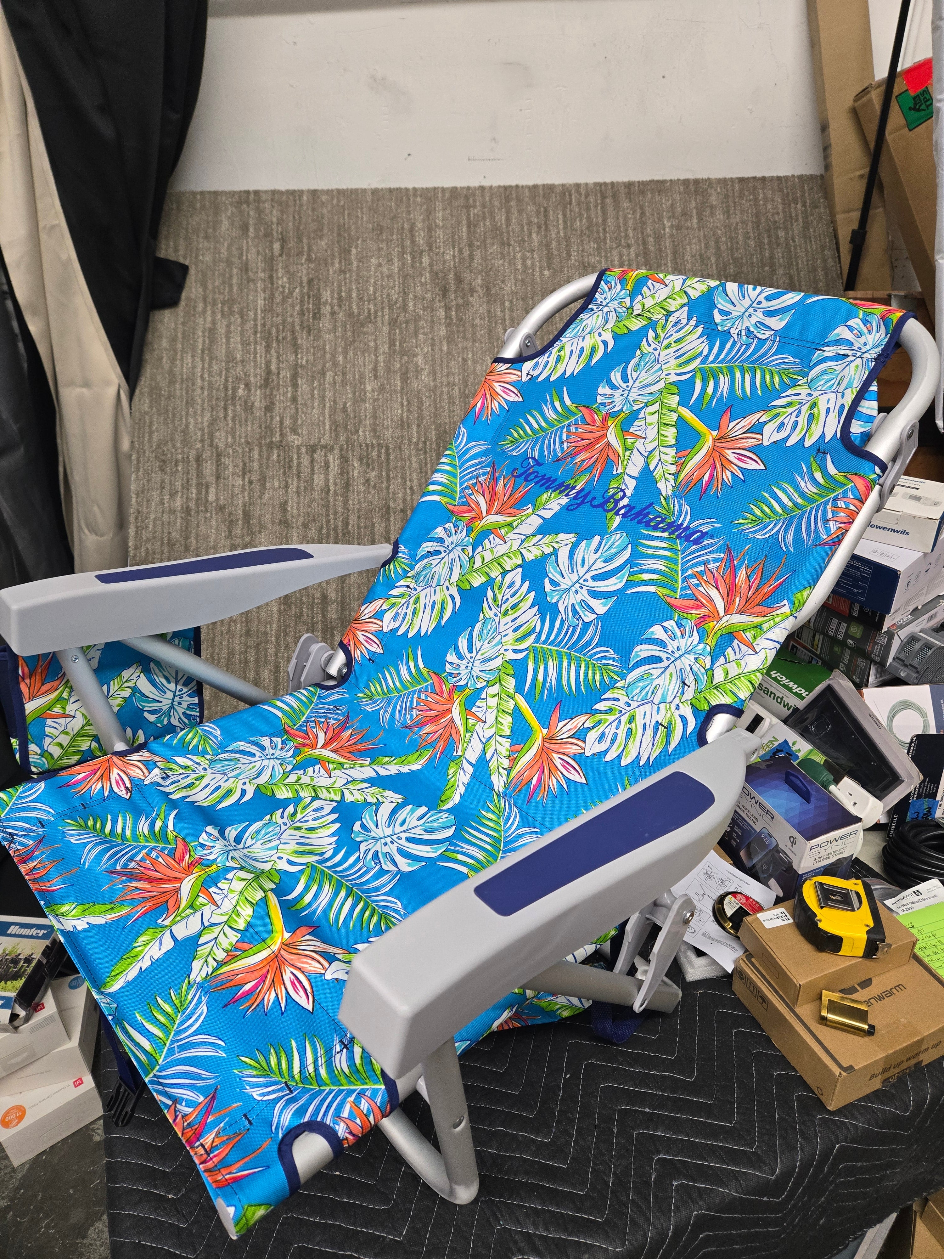 Tropical design armchair