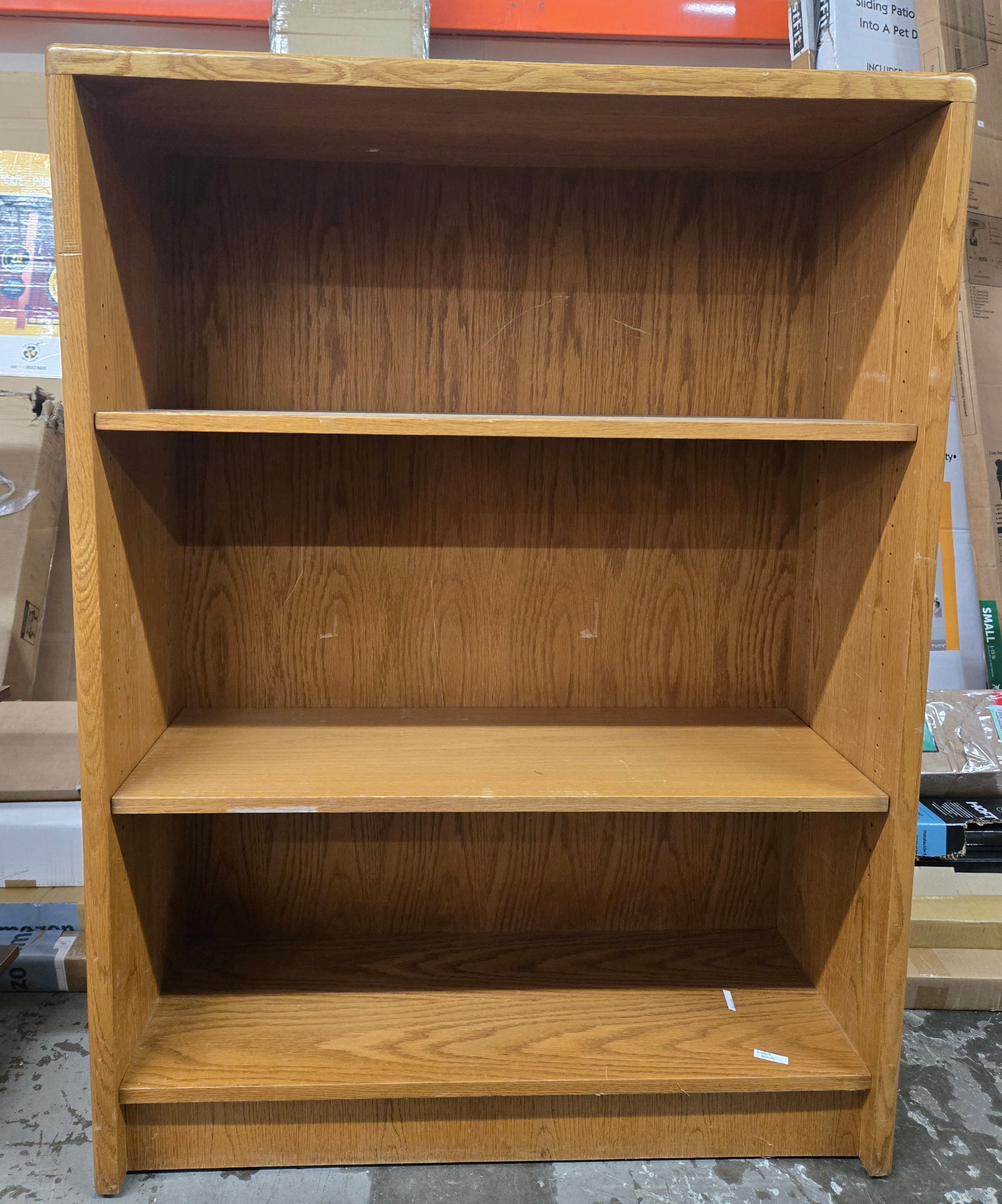 Oak wood shelf