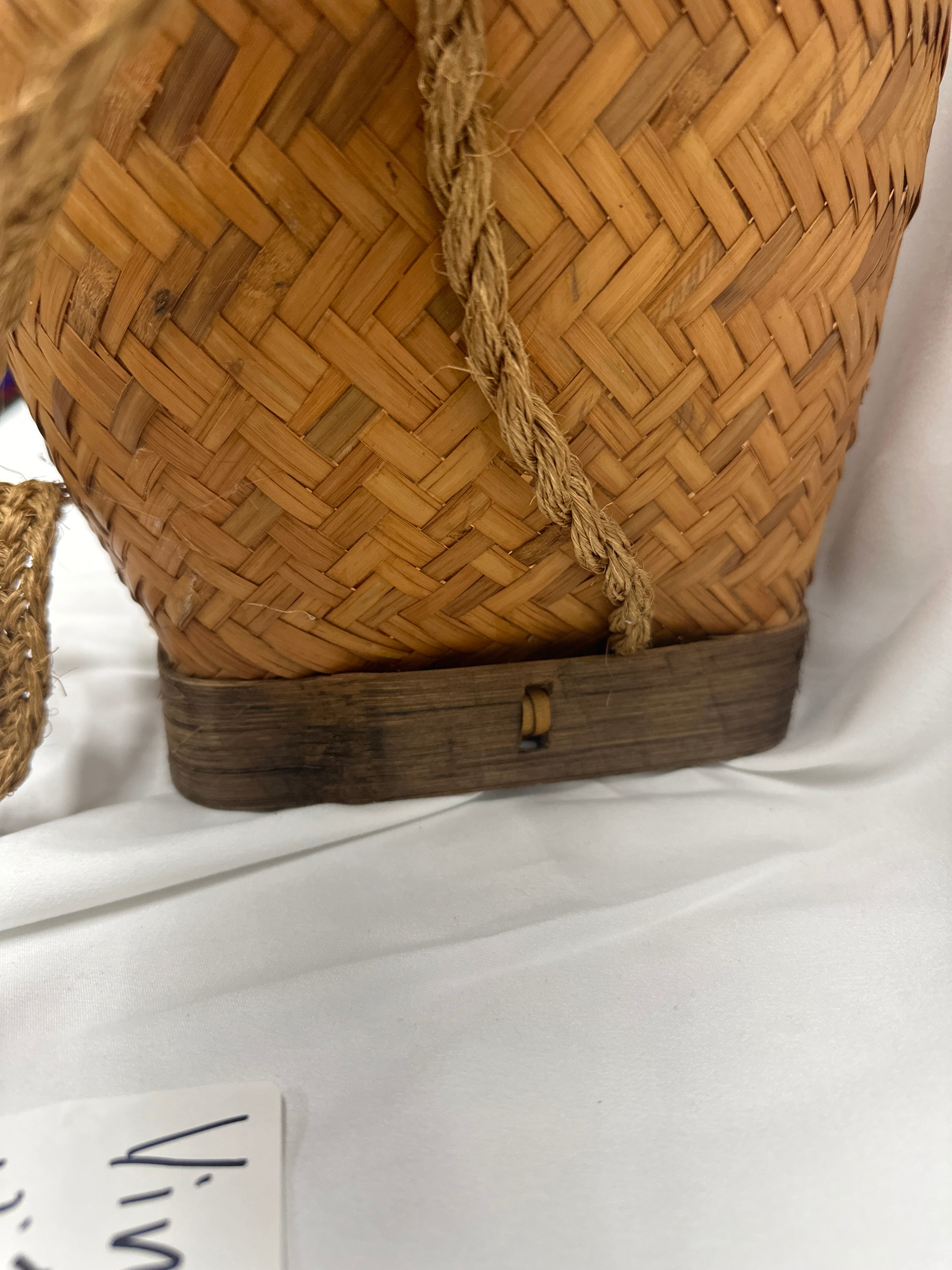 Vintage Wicker w/ Carved Horse