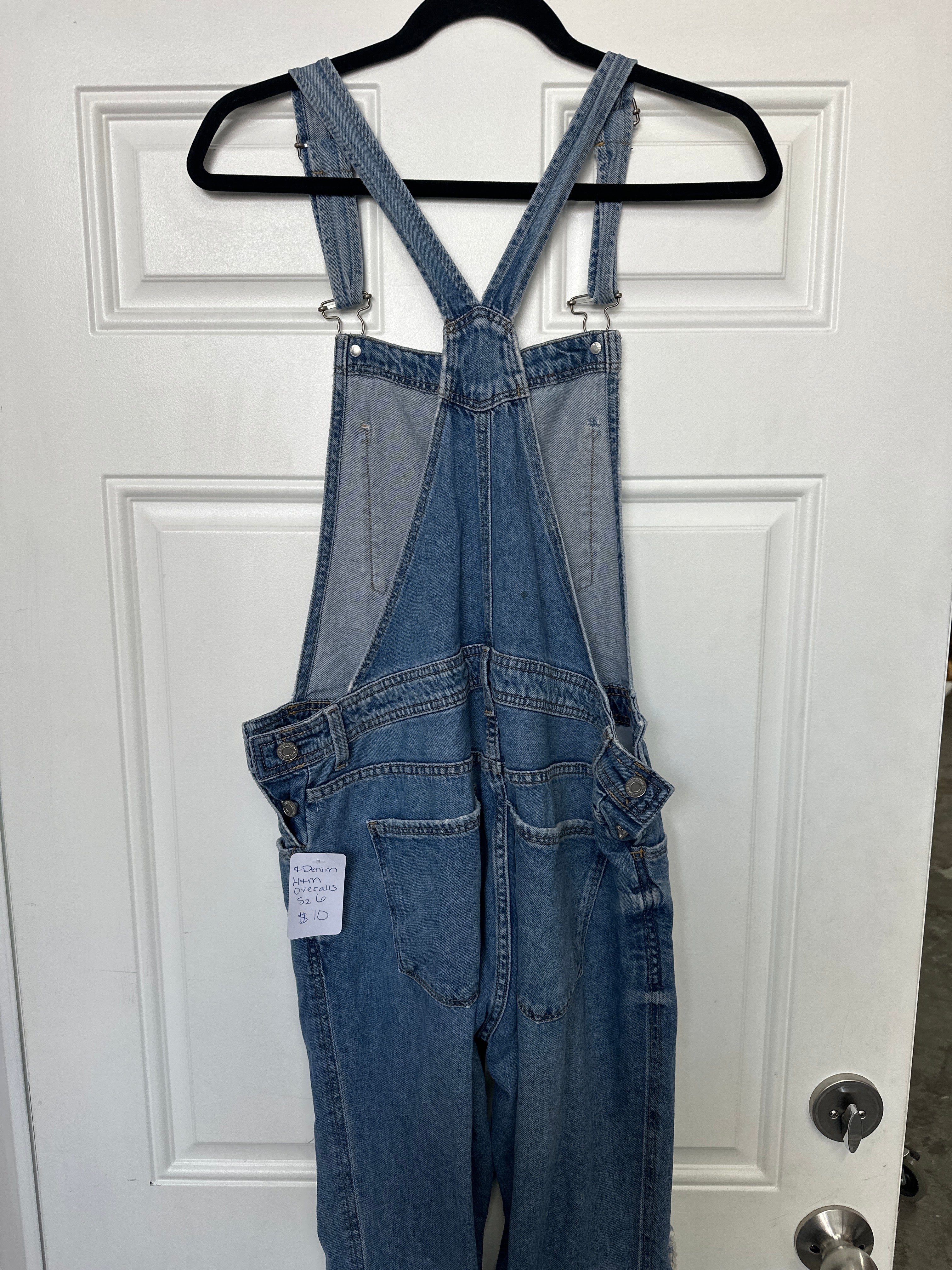 H&M & Denim Overalls- Sz 6
