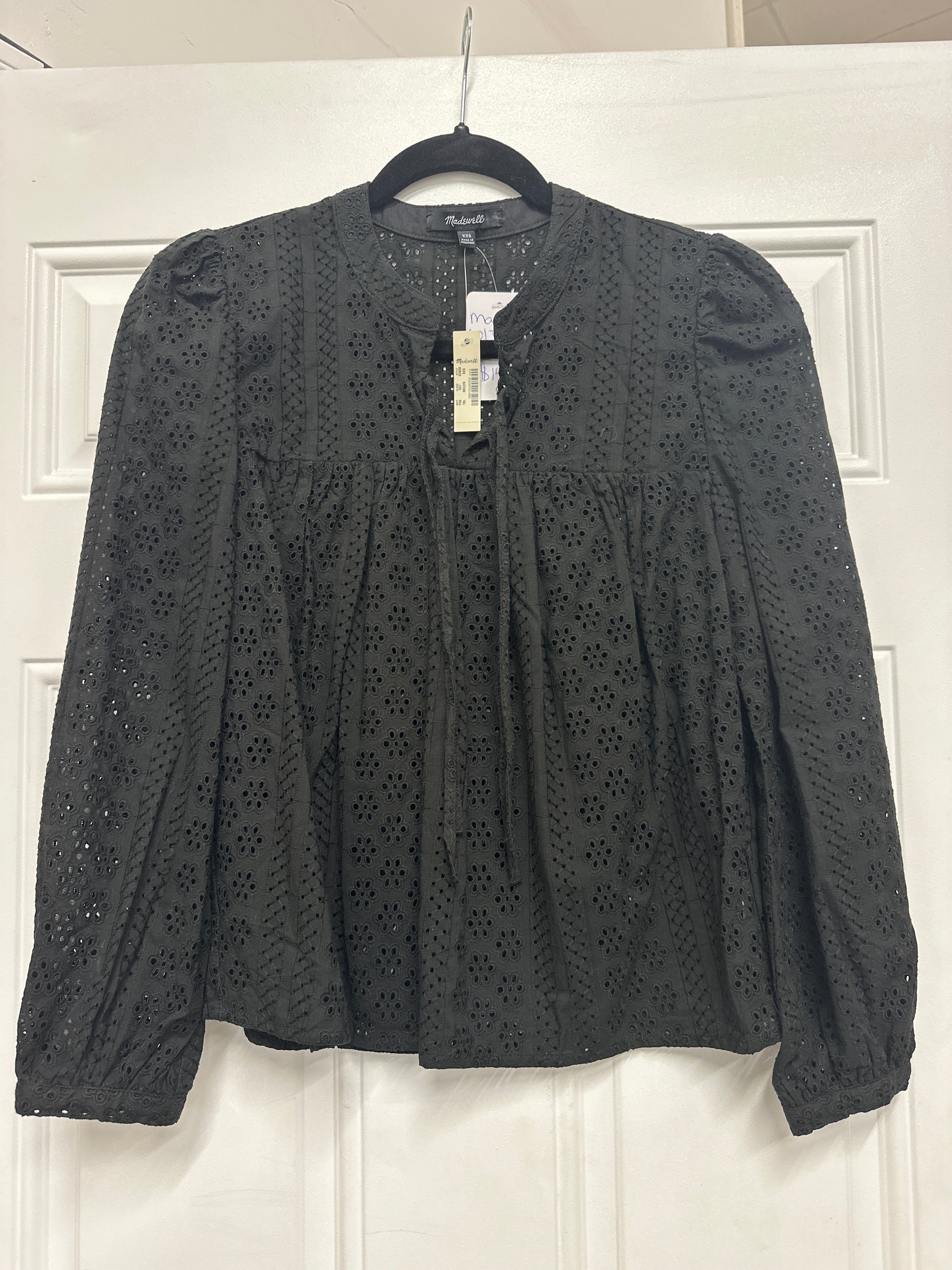 Madewell Eyelet Top NWT-XXS