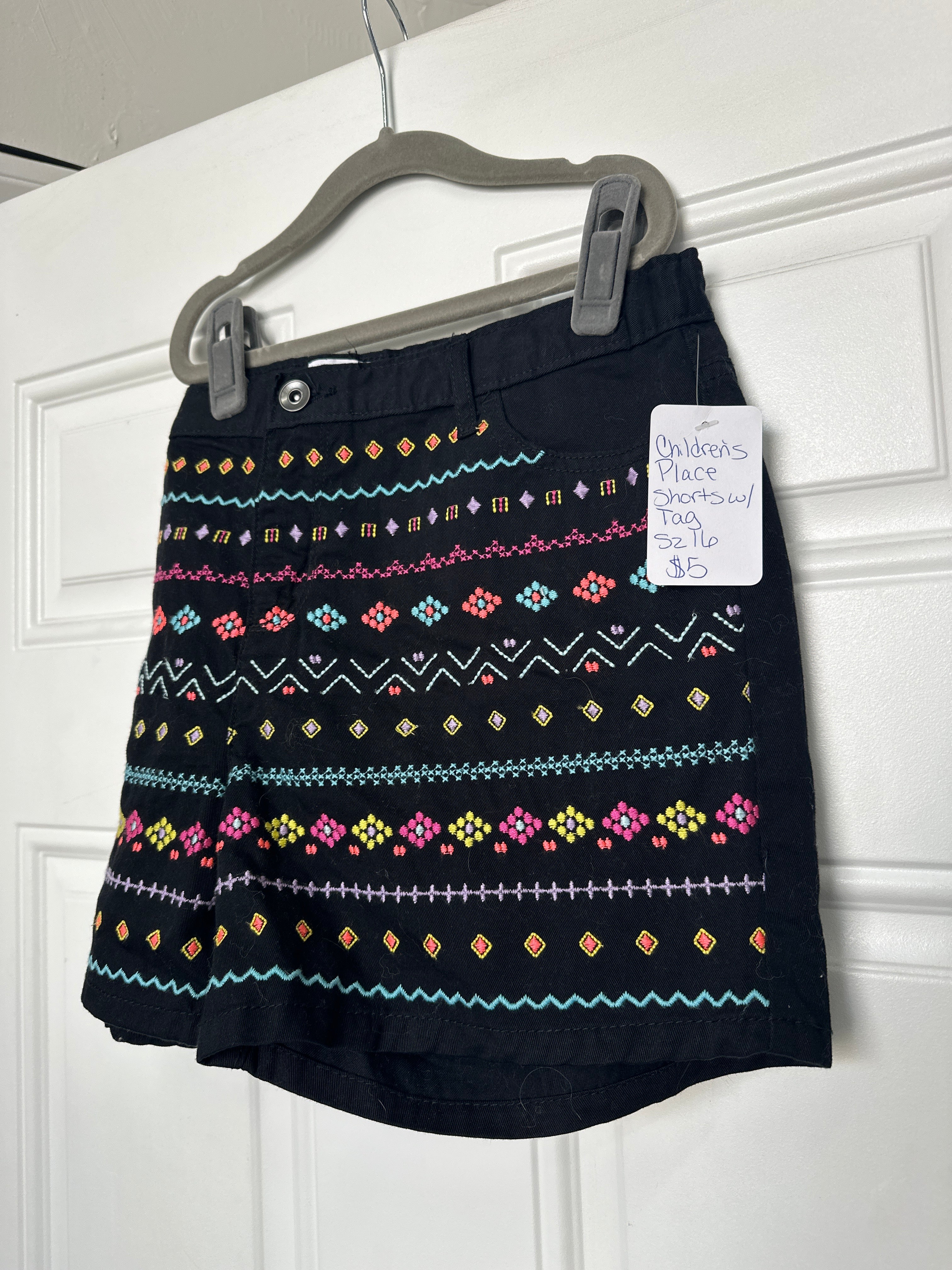 Children’s Place Shorts Sz 16 NWT