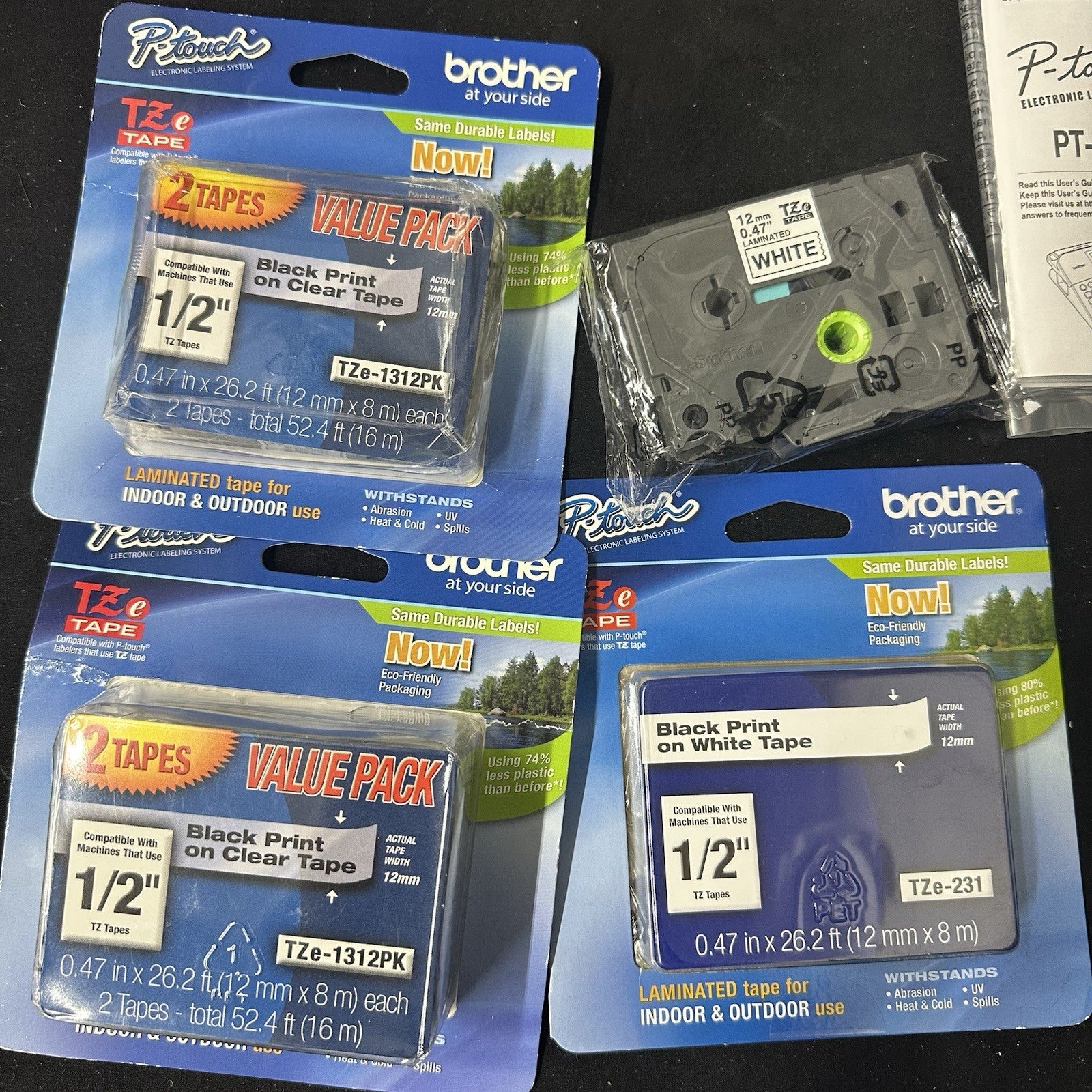 Brother Electronic Label Maker P-Touch PT-D400 Versatile Compact & Cassette Tape