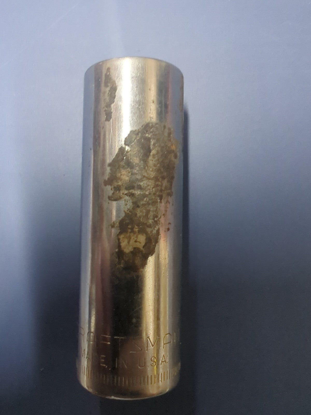 Vintage Craftsman 16MM Deep Socket 3/8'' 44433 6 pt USA