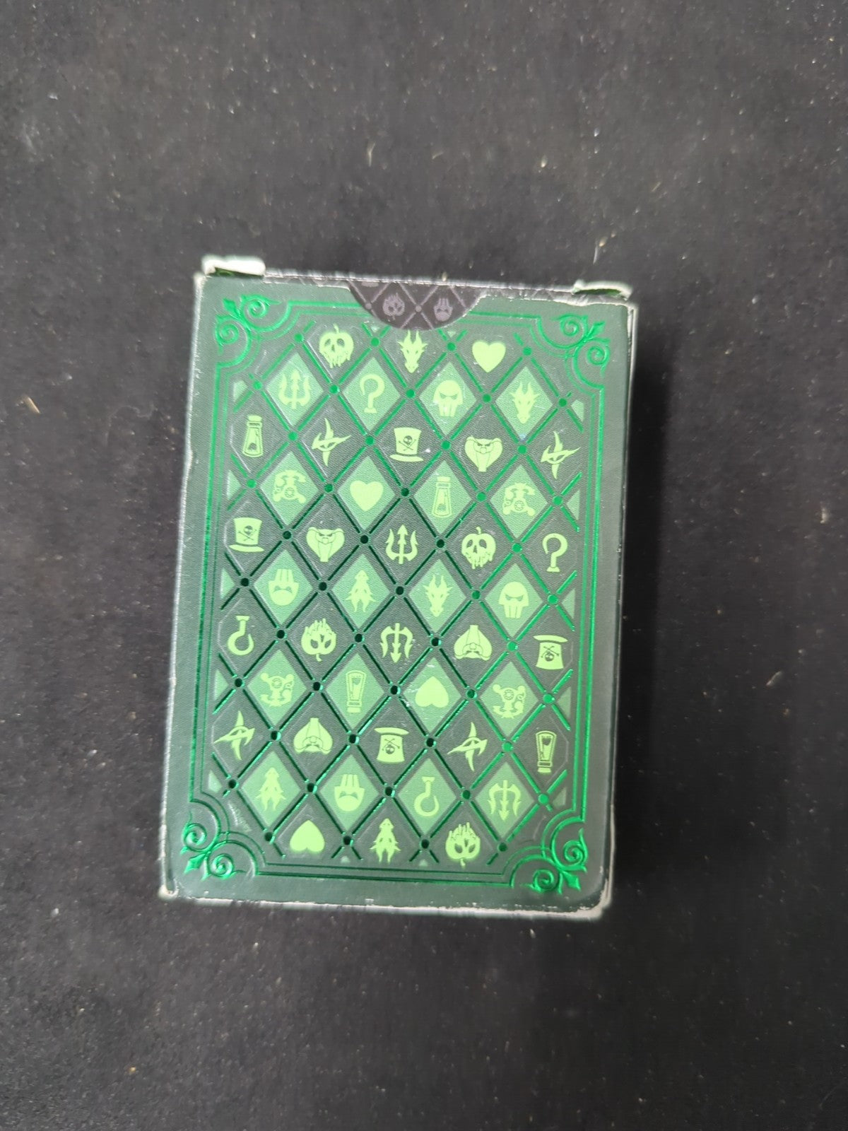 Bicycle Disney Villains (Green) by US Playing Card Co. 2B