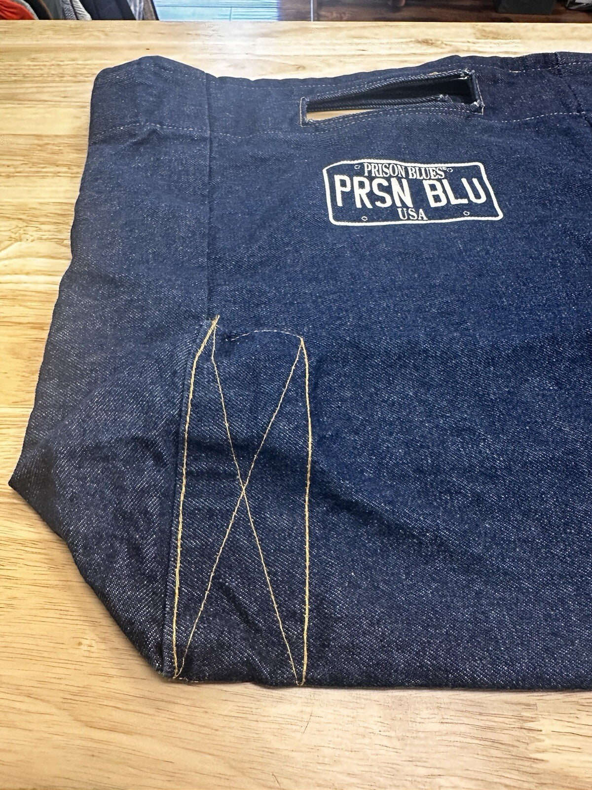 Prison Blues Tote Bag Jean USA