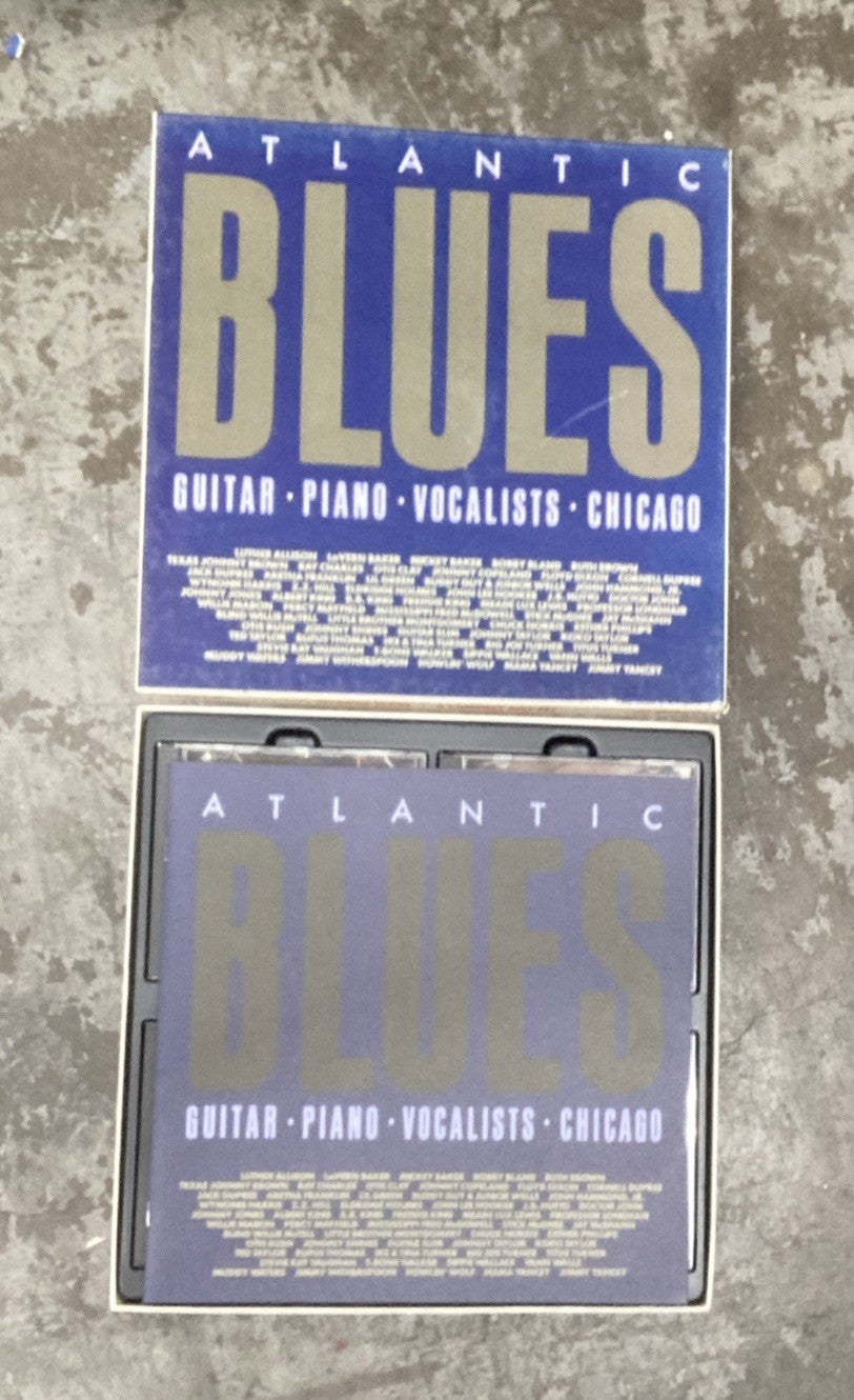 Atlantic Blues [Box] [Box] by Various Artists (CD, Oct-1991, 4 Discs, 15B