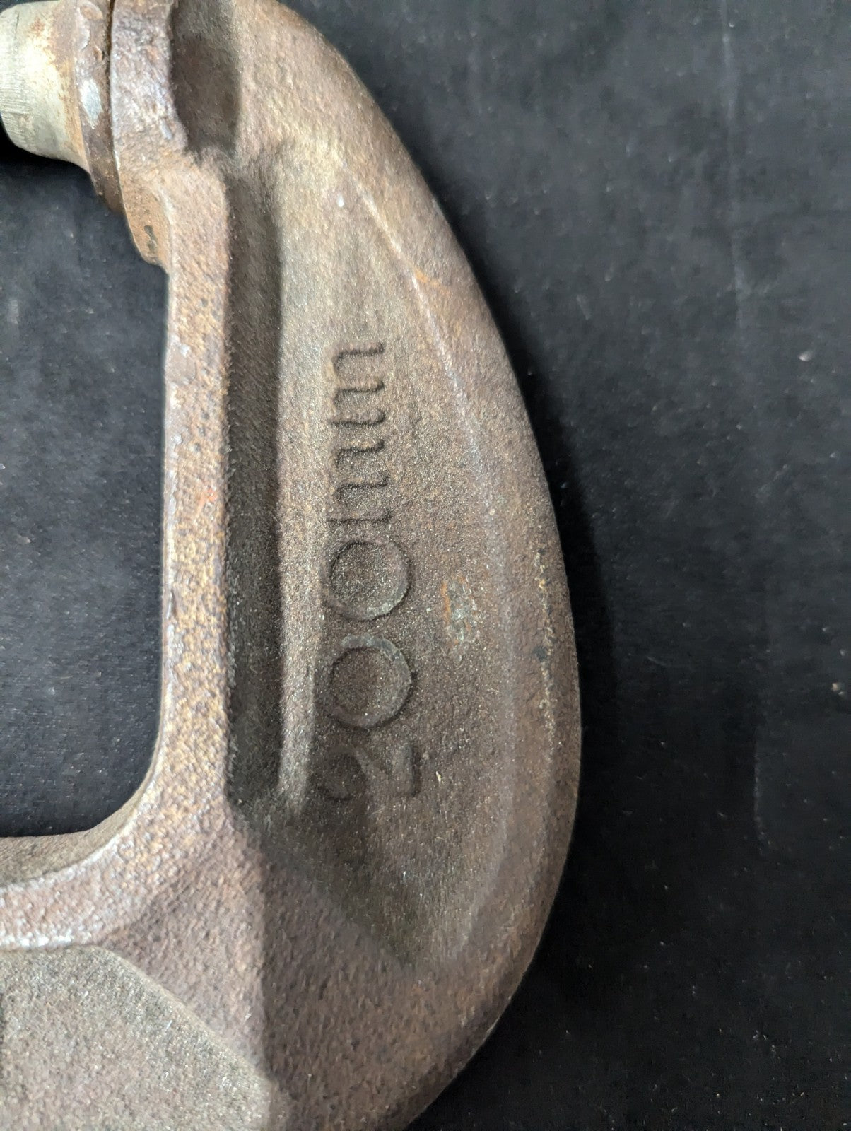 Vintage Craftsman C-clamp #66728 8" 200mm 3E