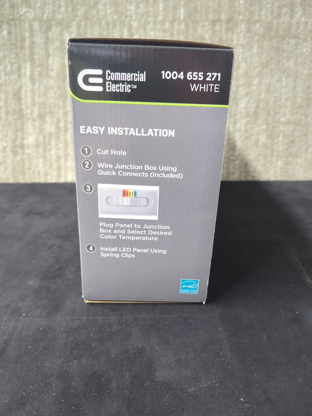 Commercial Electric Ultra Slim 6in. Adjustable CCT Canless New Construction 4PK