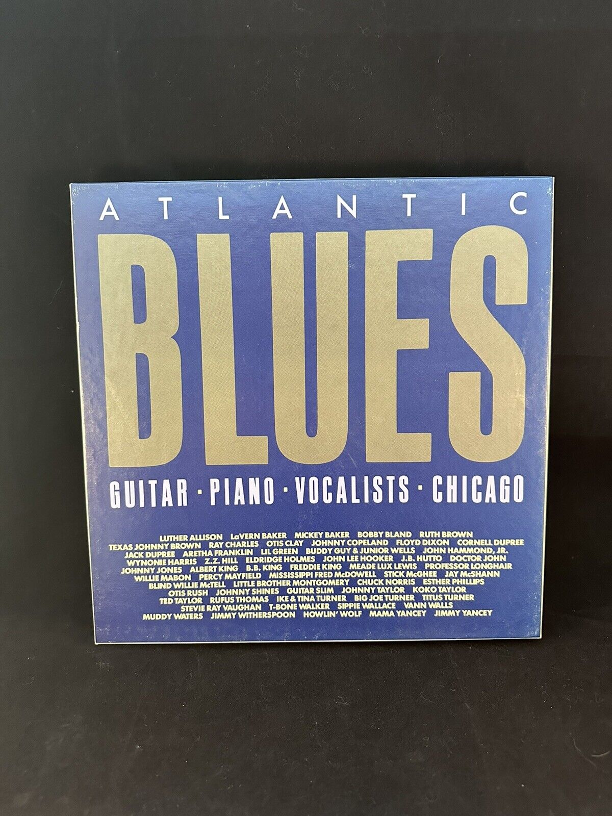 Atlantic Blues - 4 CD Box Set With Booklet - Guitar-Piano-Vocalists-Chicago