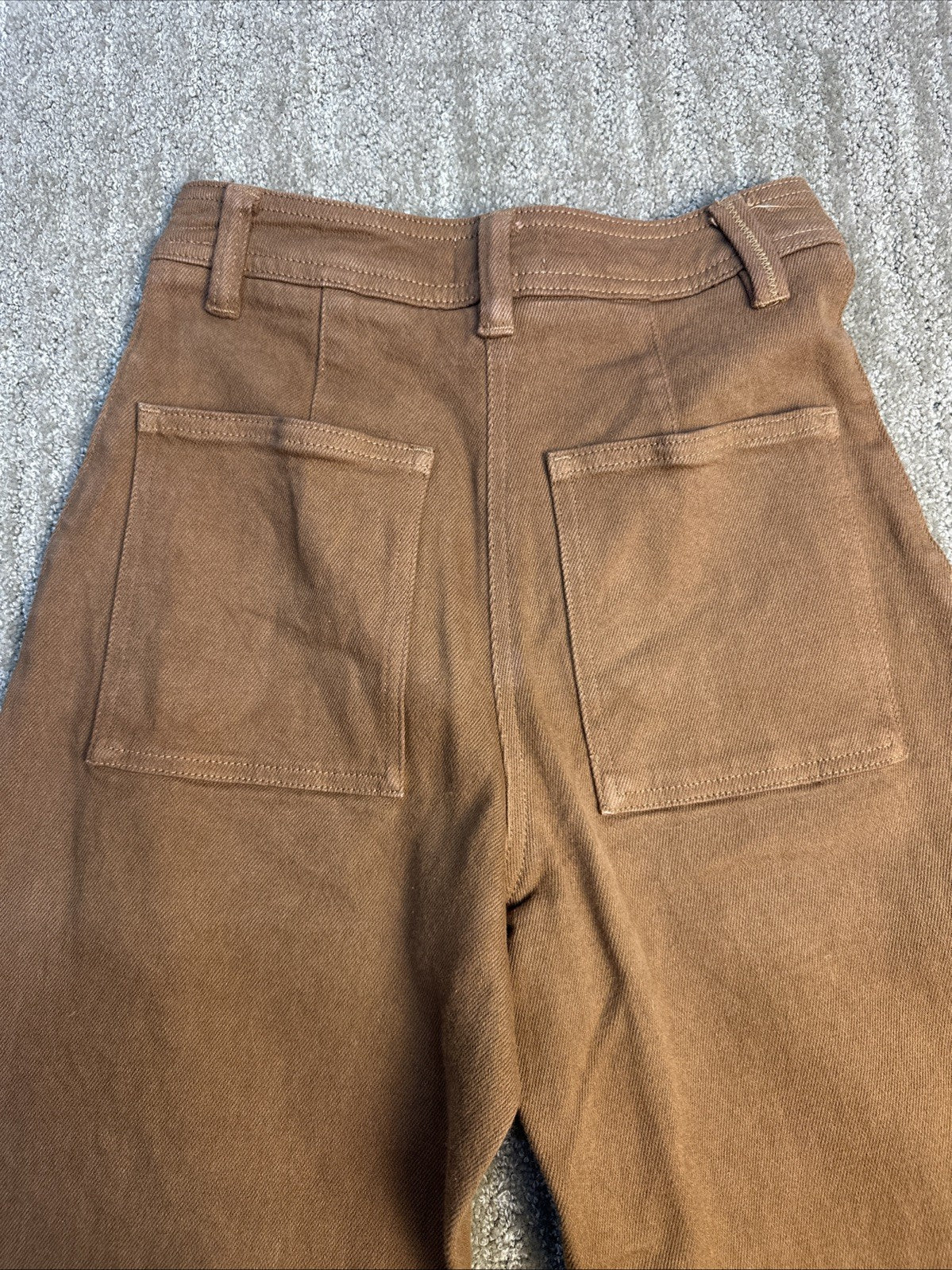 Aritzia Wilfred Free Riley Carpenter Pants Gold/Brown Size 00     (2.2)