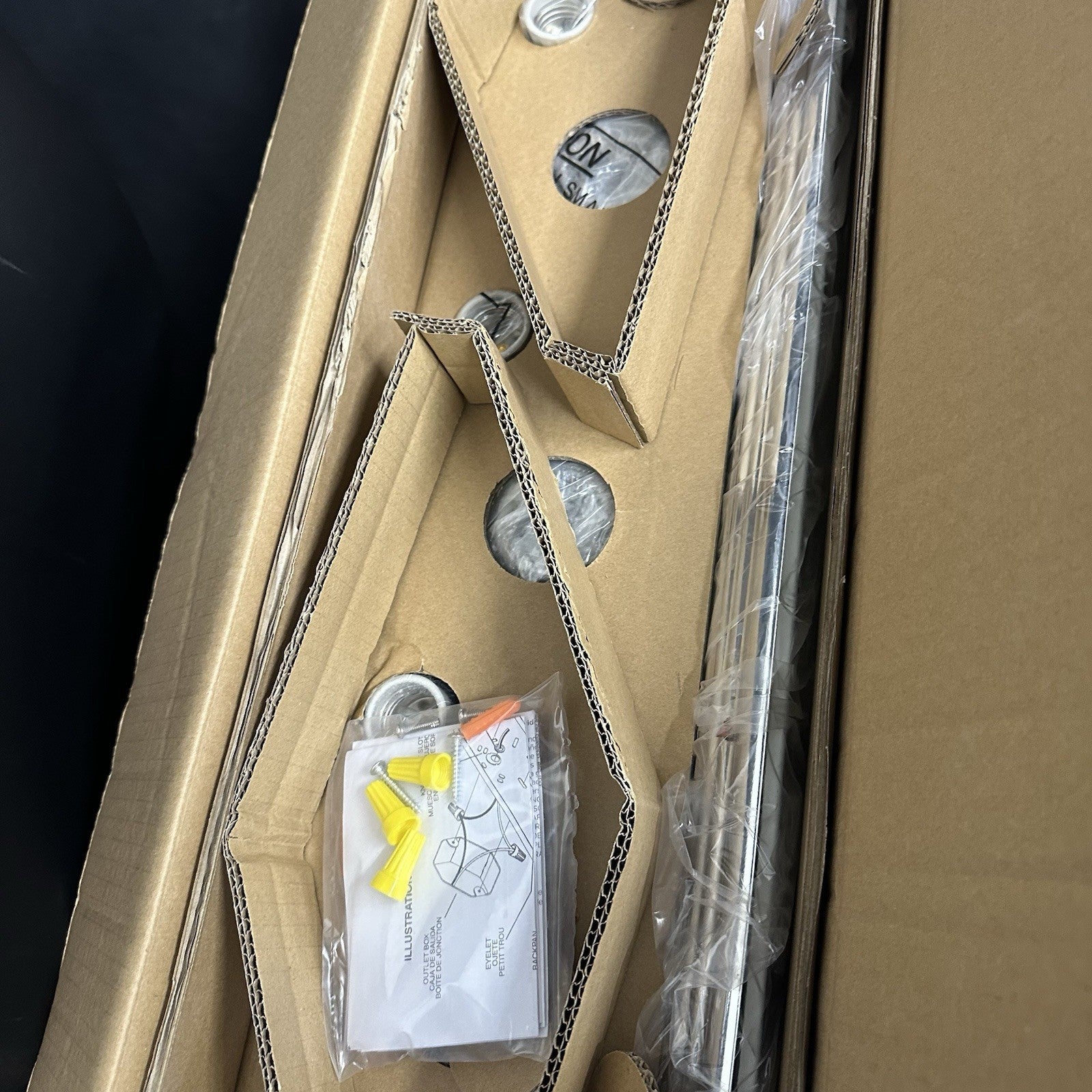 KICHLER Independence 36 in. 5-Light Chrome Traditional Bathroom Vanity Light 15D