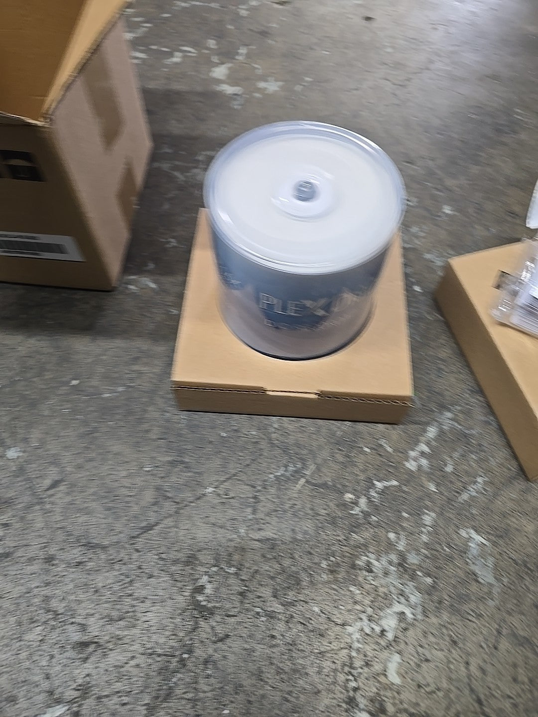 100 PlexDisc CD-R 700MB 52X White Inkjet Hub Printable Media Disc 631-205-BX 6B