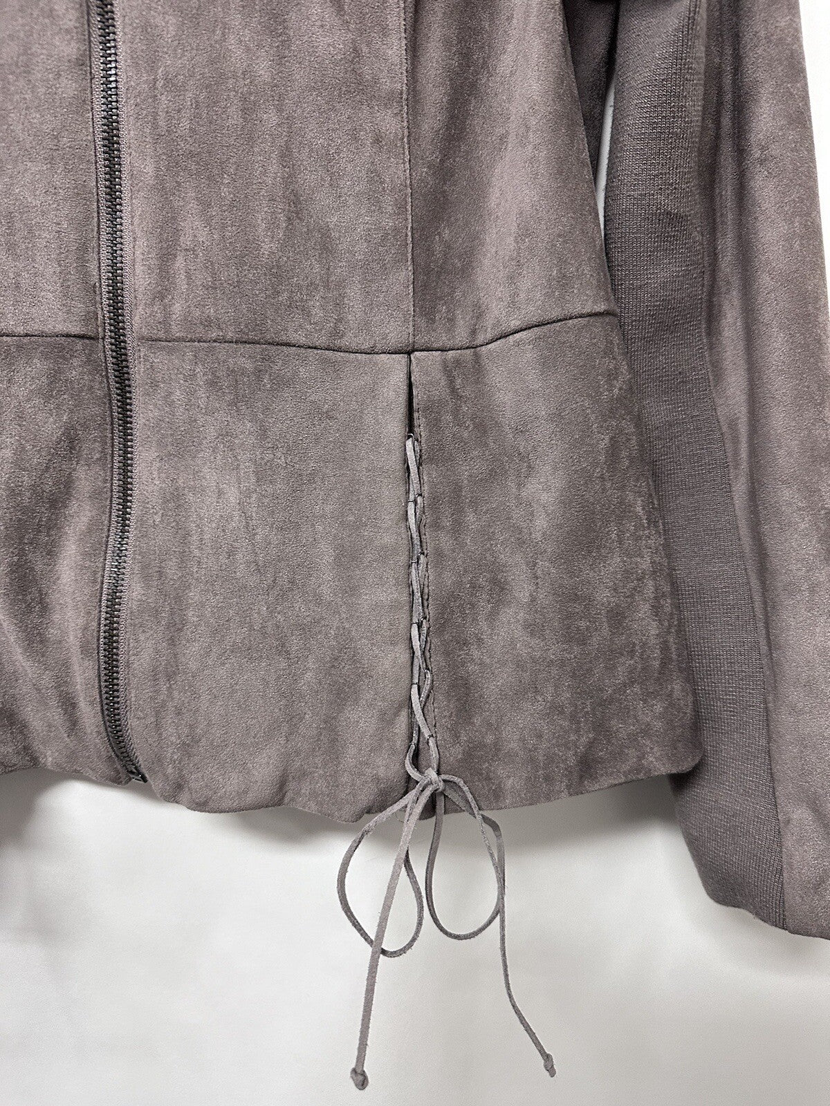 Kut From The Kloth Faux Suede Woman’s Zip Jacket        9.3