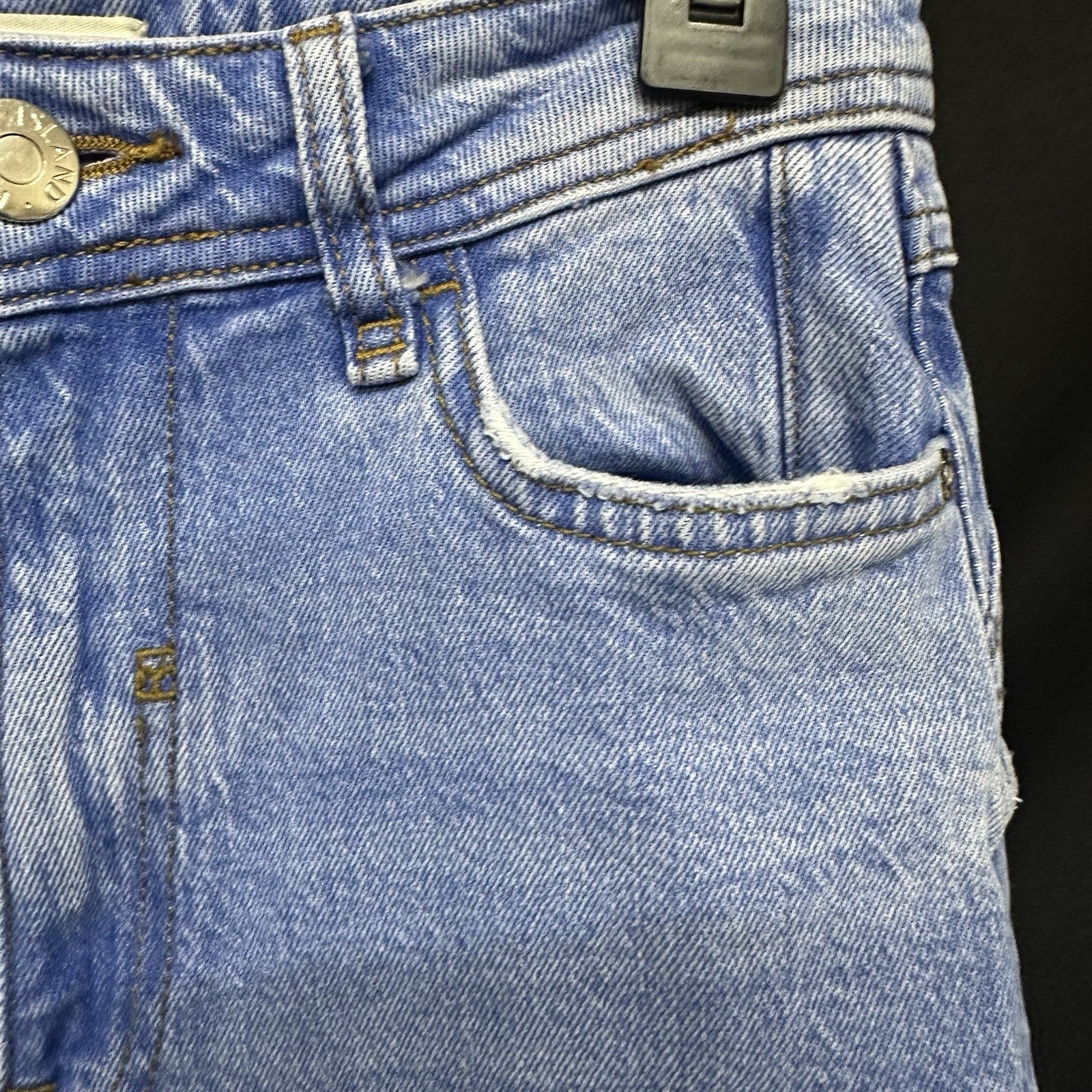 River Island Women’s High Rise Jeans  US 4S/ EU 34S Short (0012)