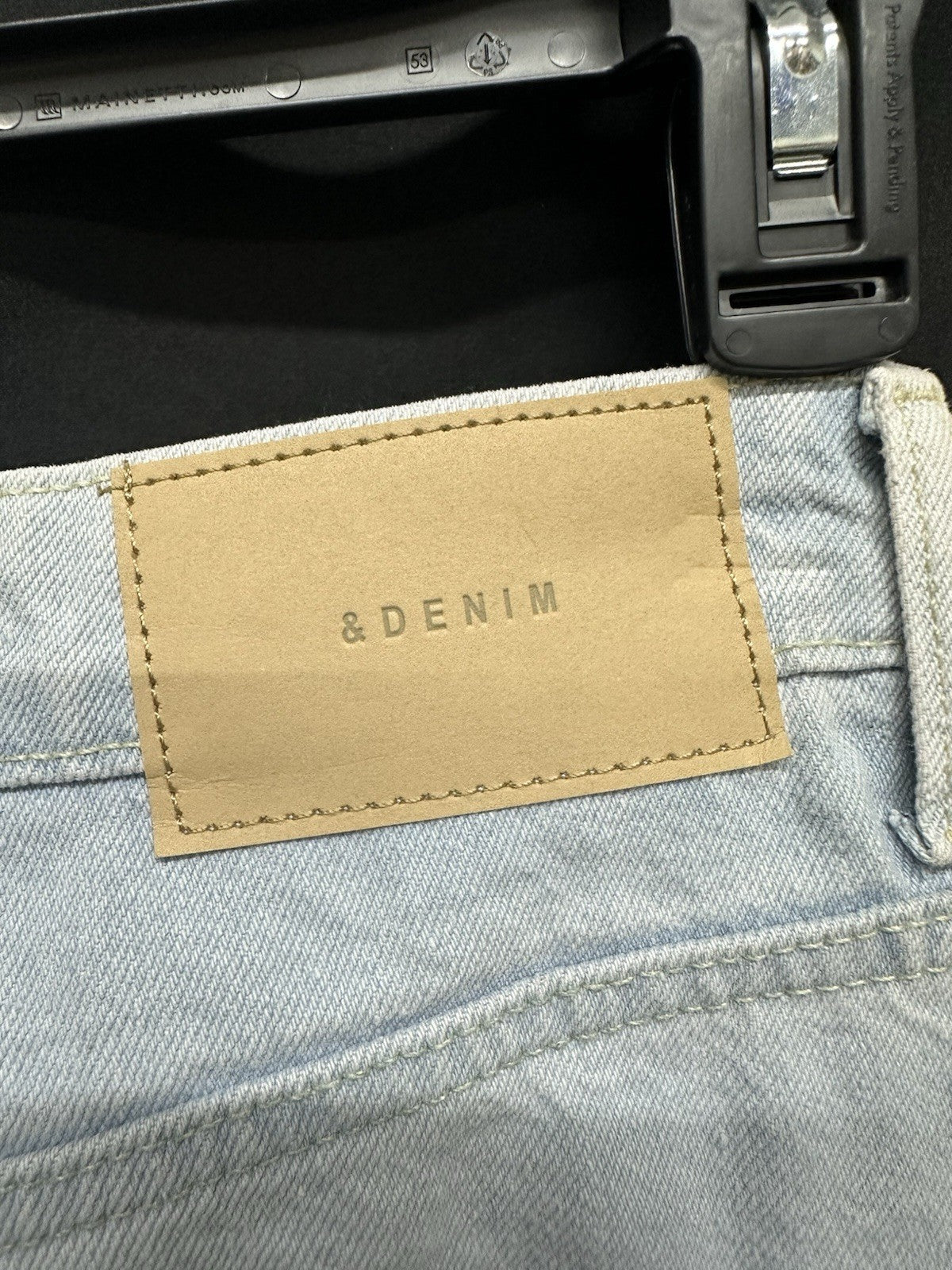 H&M &Denim US 26 90s Straight Droit 90s Water Saving Collection Wide Leg (0039)
