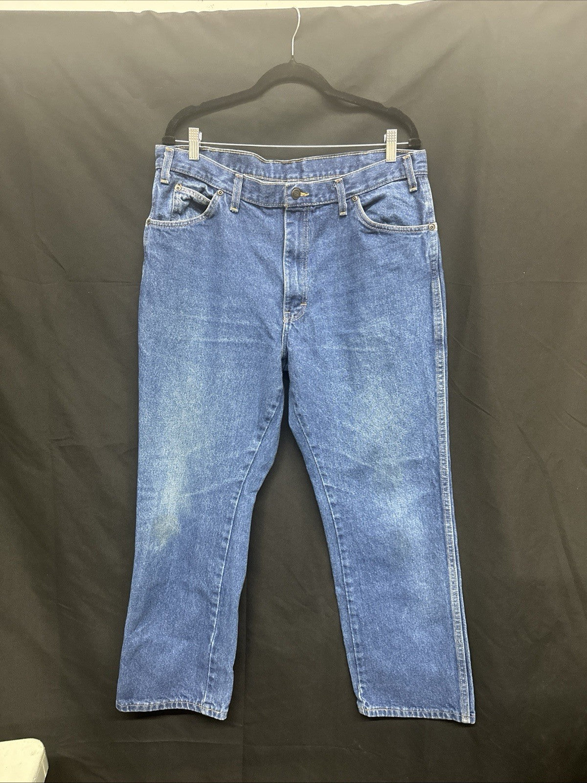 Dickies Jeans Men 38x30 Blue Casual Straight Workwear Pants (0066)