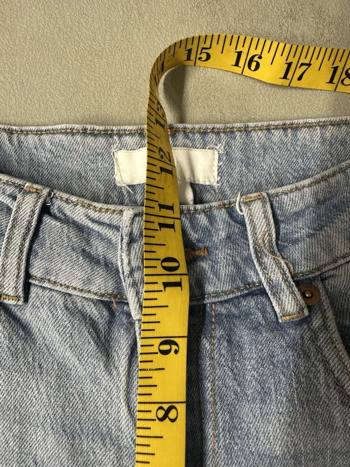 Women’s H&M High Rise Wide Leg Jeans US 2   (0009)
